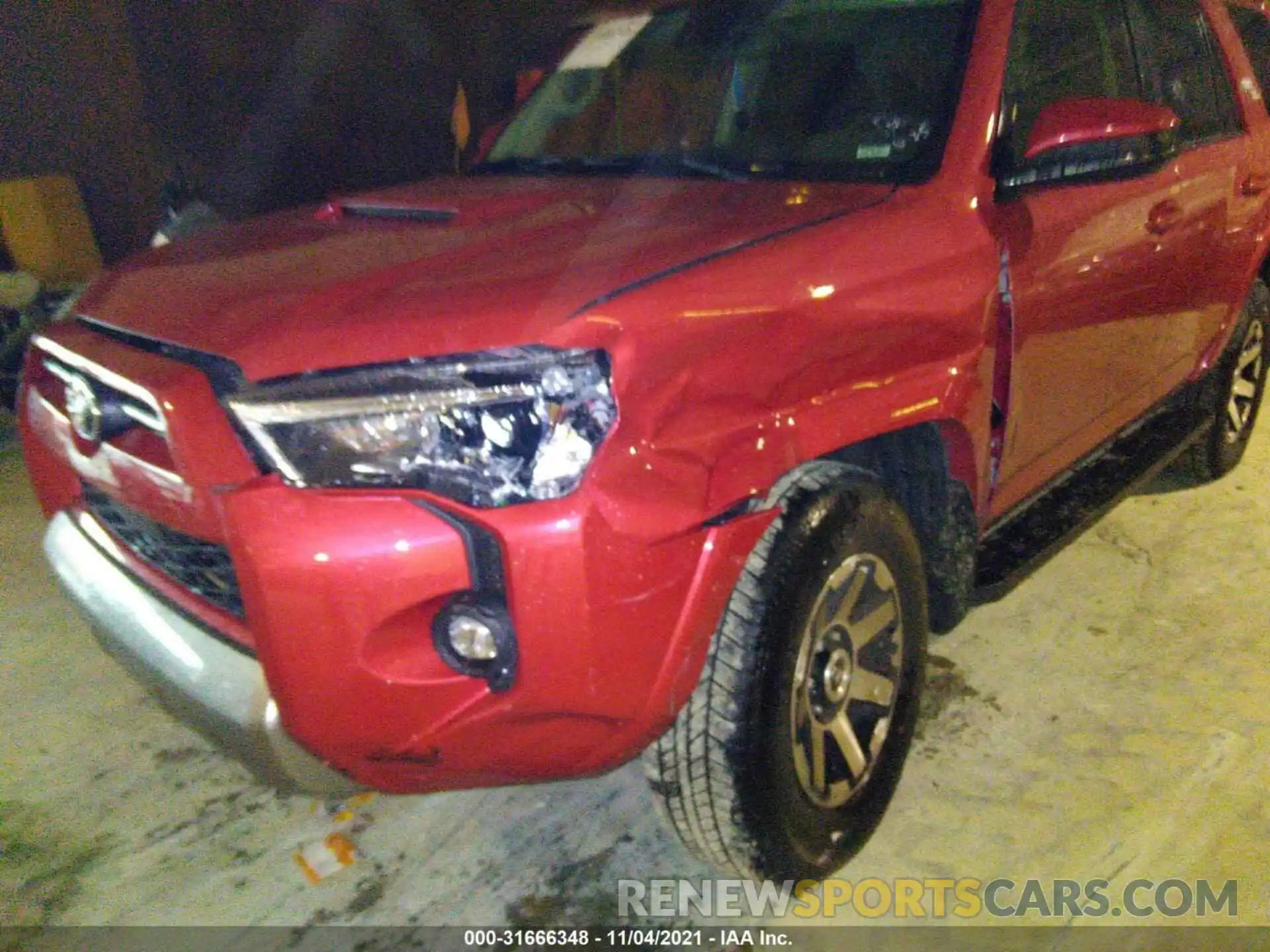 6 Photograph of a damaged car JTEPU5JR1M5929468 TOYOTA 4RUNNER 2021