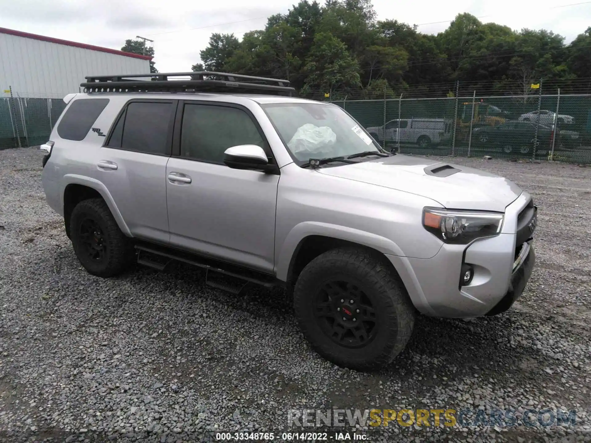 1 Photograph of a damaged car JTEPU5JR3M5876532 TOYOTA 4RUNNER 2021