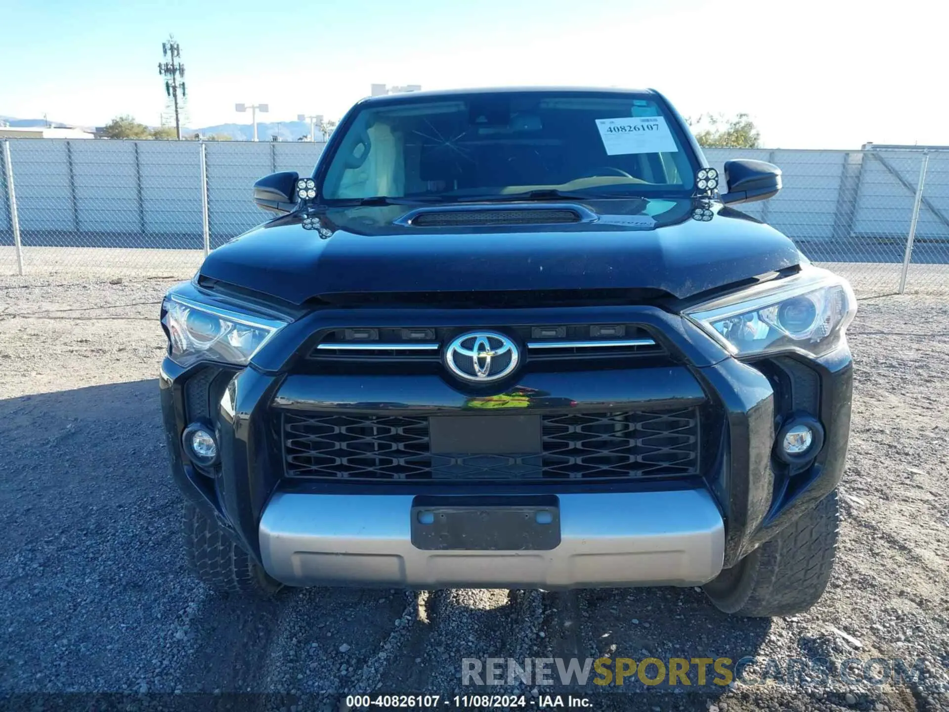 12 Photograph of a damaged car JTEPU5JR3M5962312 TOYOTA 4RUNNER 2021