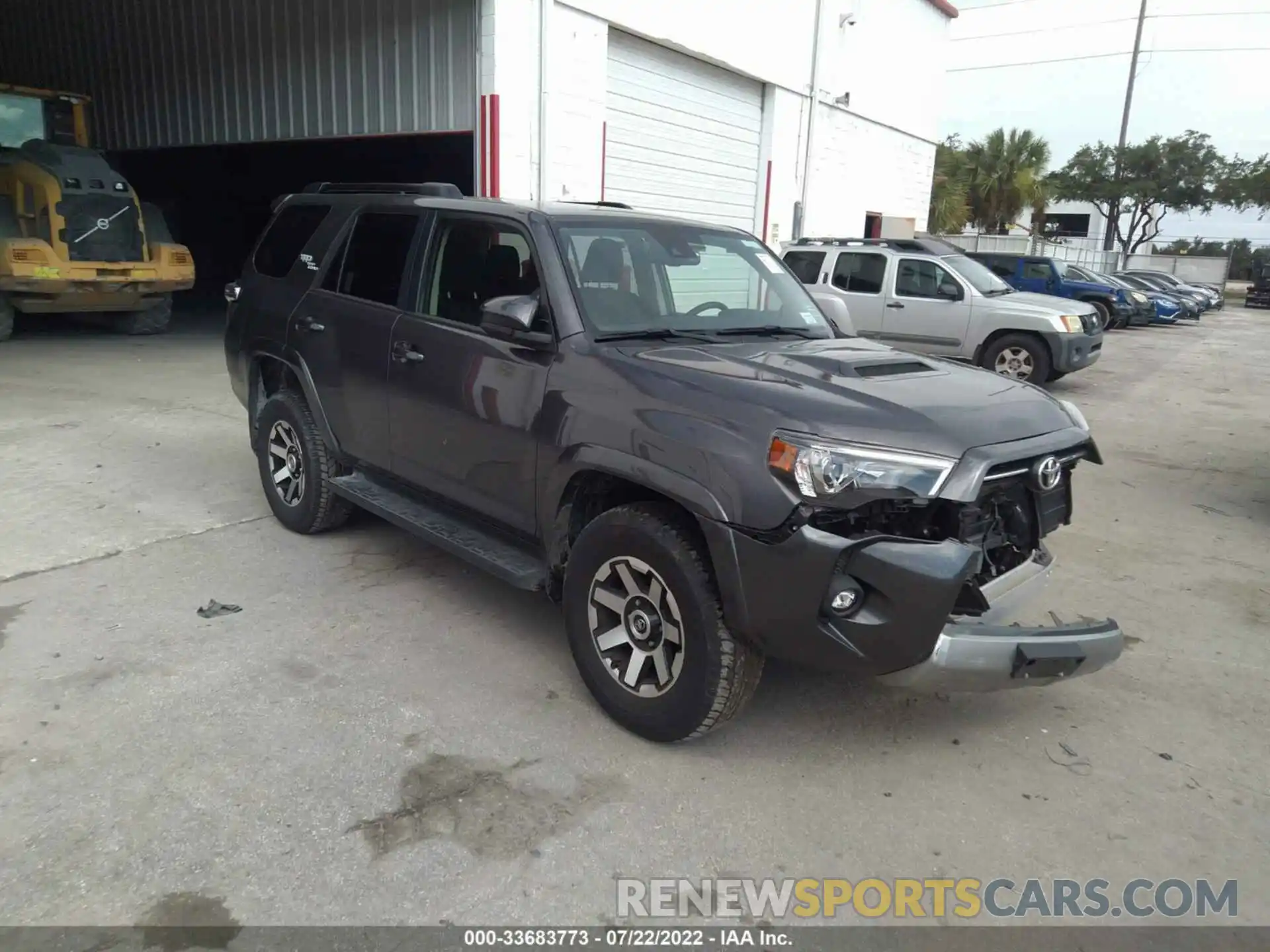 1 Photograph of a damaged car JTEPU5JR5M5923298 TOYOTA 4RUNNER 2021