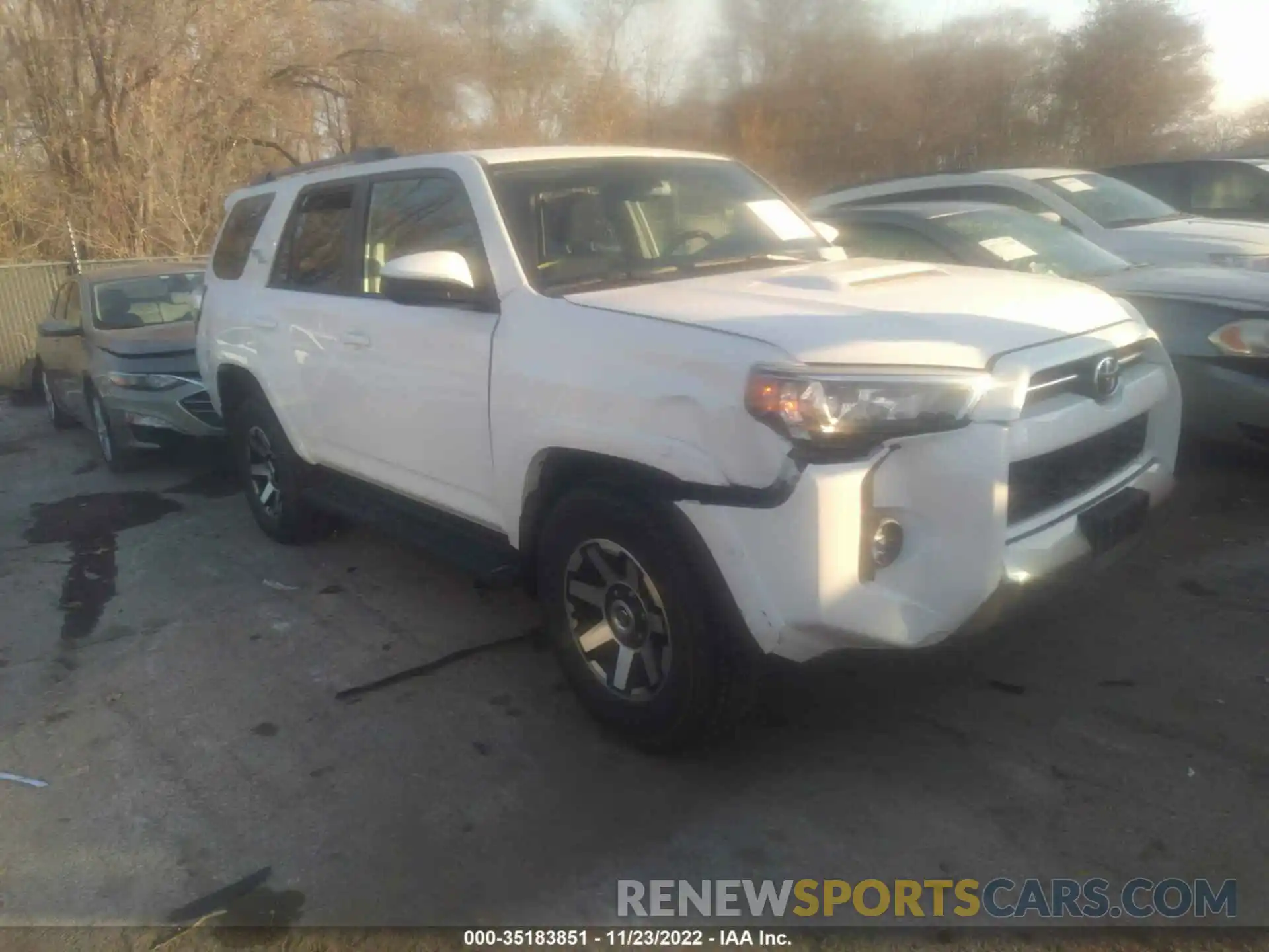 1 Photograph of a damaged car JTEPU5JR7M5915364 TOYOTA 4RUNNER 2021