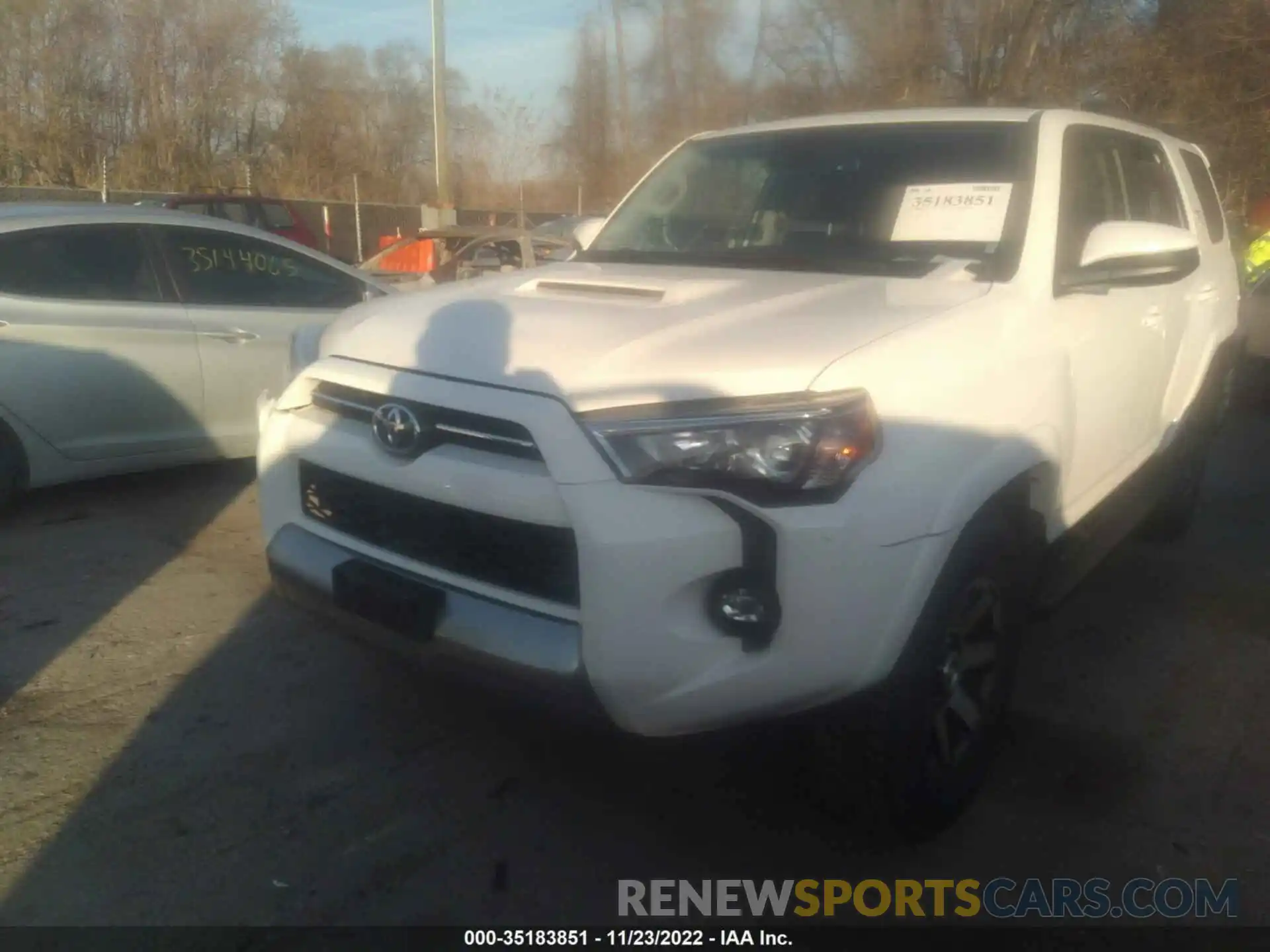 2 Photograph of a damaged car JTEPU5JR7M5915364 TOYOTA 4RUNNER 2021