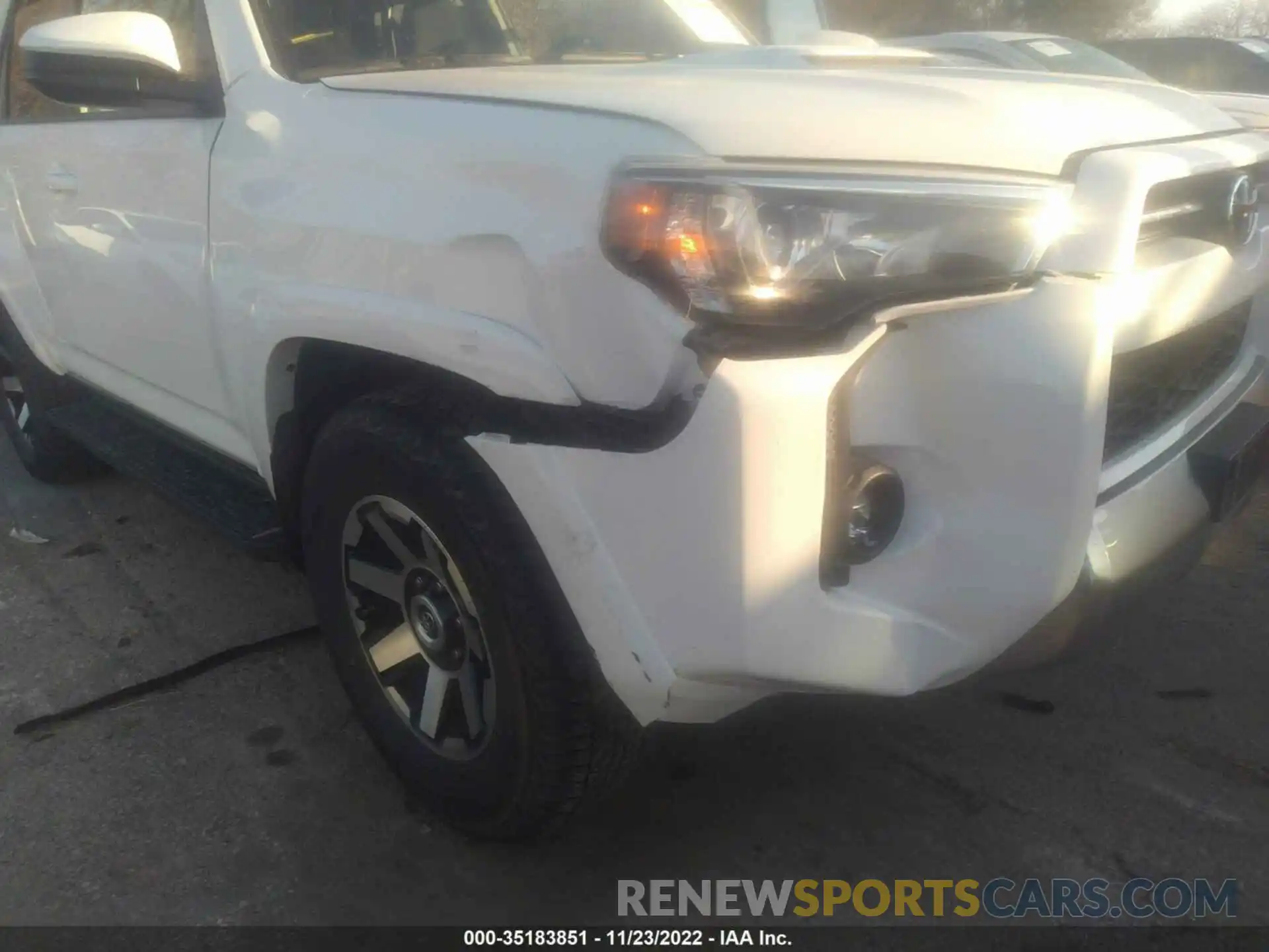 6 Photograph of a damaged car JTEPU5JR7M5915364 TOYOTA 4RUNNER 2021