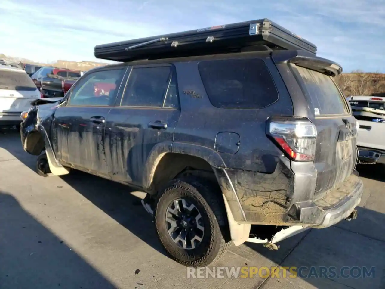 2 Photograph of a damaged car JTEPU5JR7M5921794 TOYOTA 4RUNNER 2021