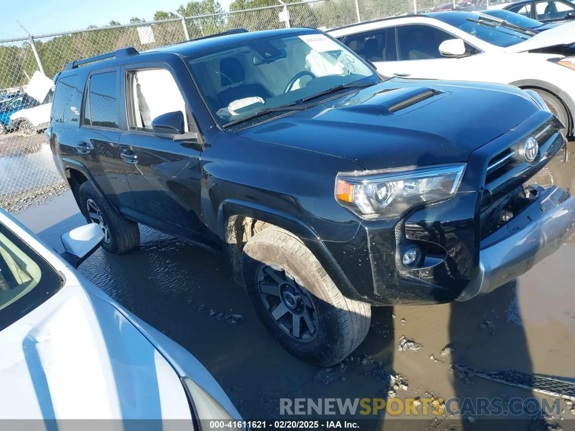 1 Photograph of a damaged car JTEPU5JR7M5949580 TOYOTA 4RUNNER 2021