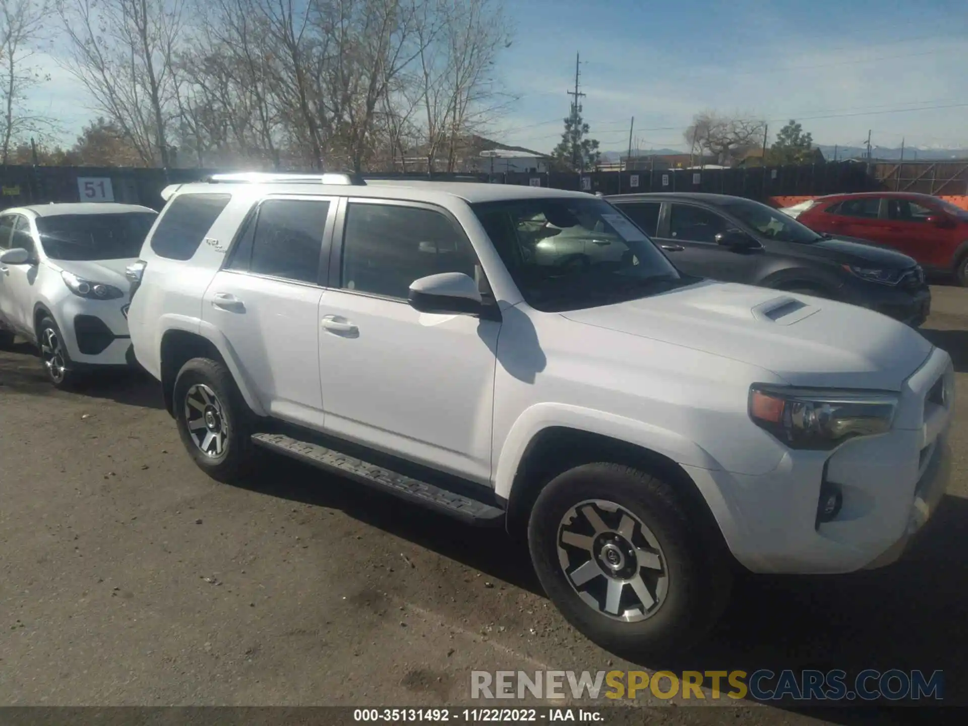 1 Photograph of a damaged car JTEPU5JR8M5936790 TOYOTA 4RUNNER 2021