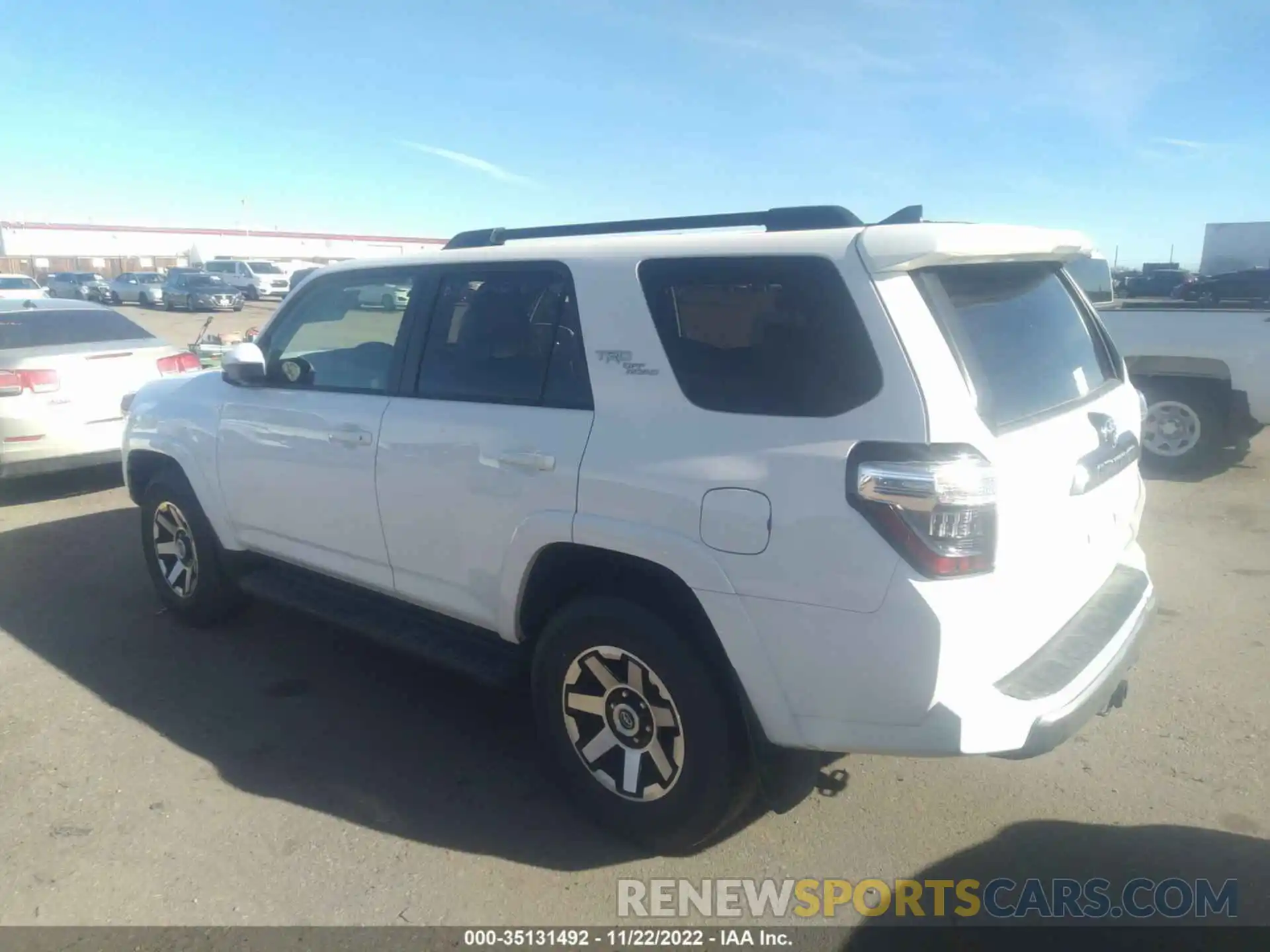 3 Photograph of a damaged car JTEPU5JR8M5936790 TOYOTA 4RUNNER 2021