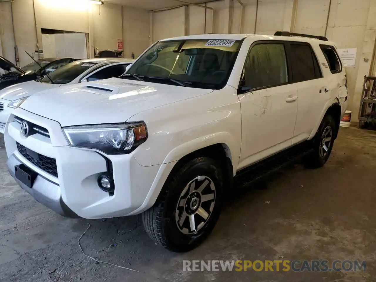 1 Photograph of a damaged car JTEPU5JR9M5934238 TOYOTA 4RUNNER 2021