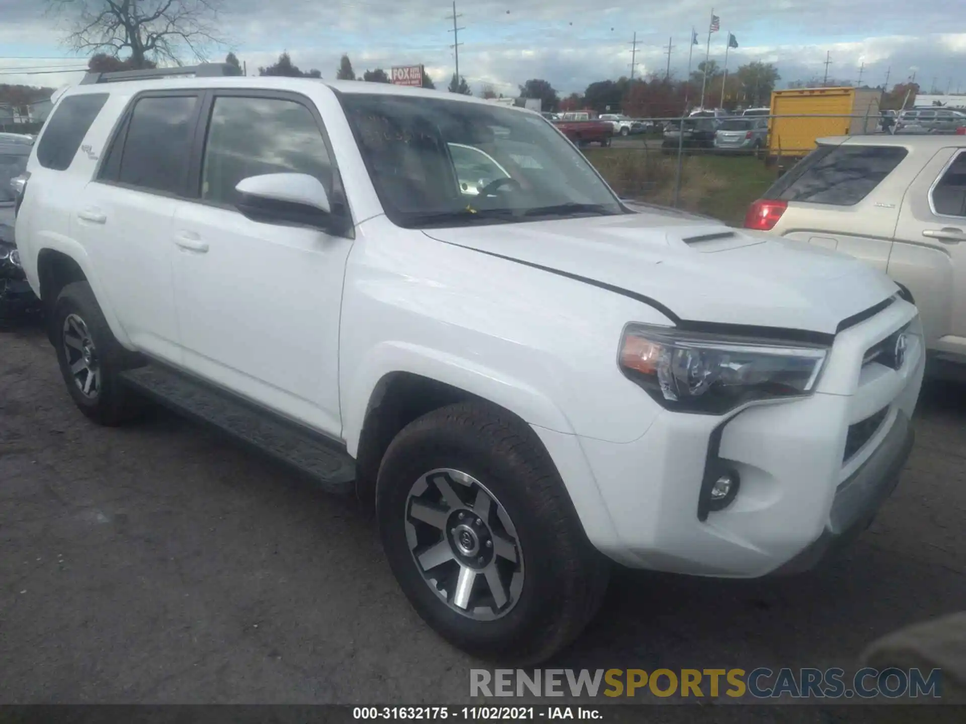 1 Photograph of a damaged car JTEPU5JRXM5934250 TOYOTA 4RUNNER 2021