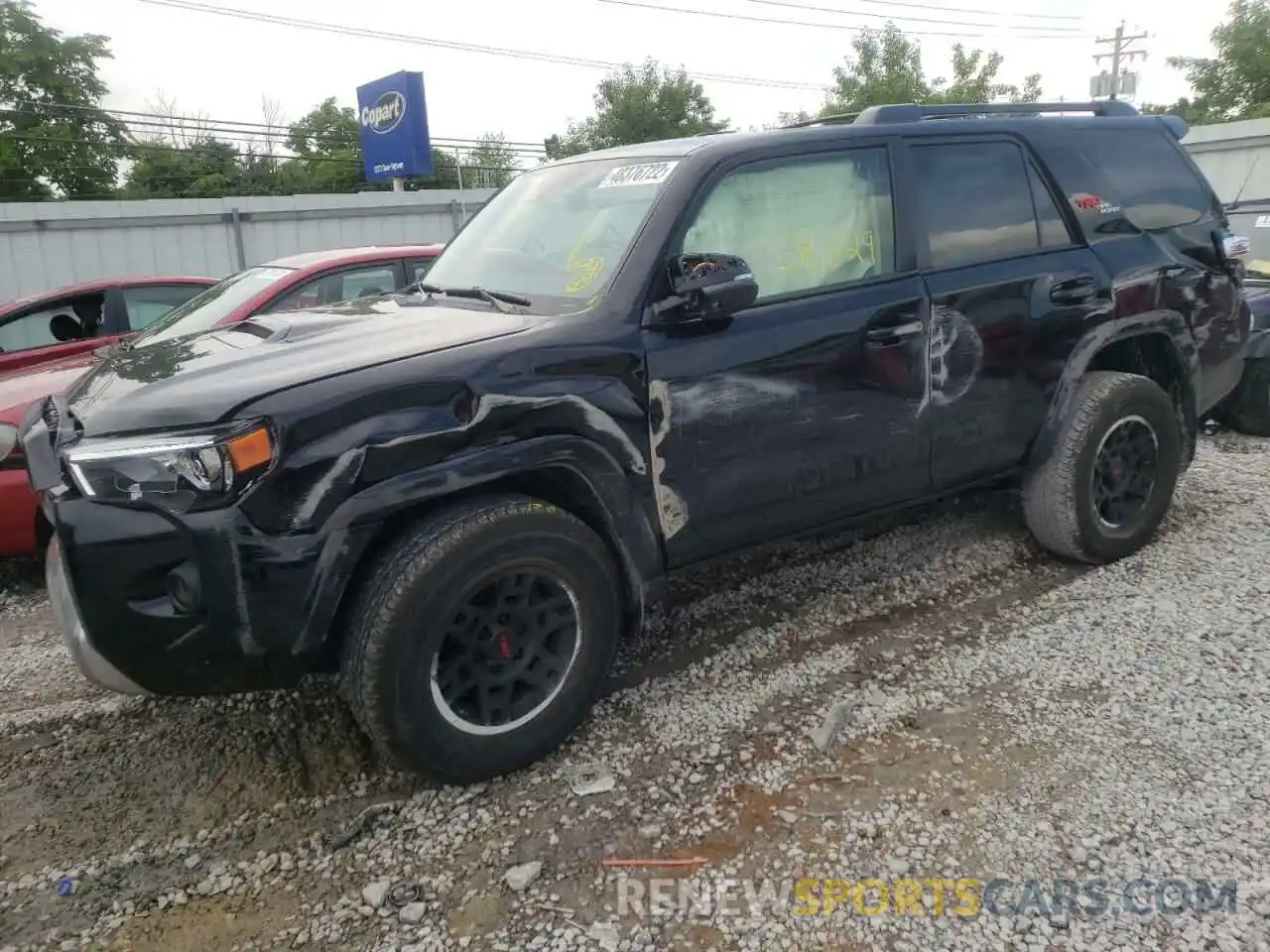 9 Photograph of a damaged car JTERU5JR0M5879686 TOYOTA 4RUNNER 2021