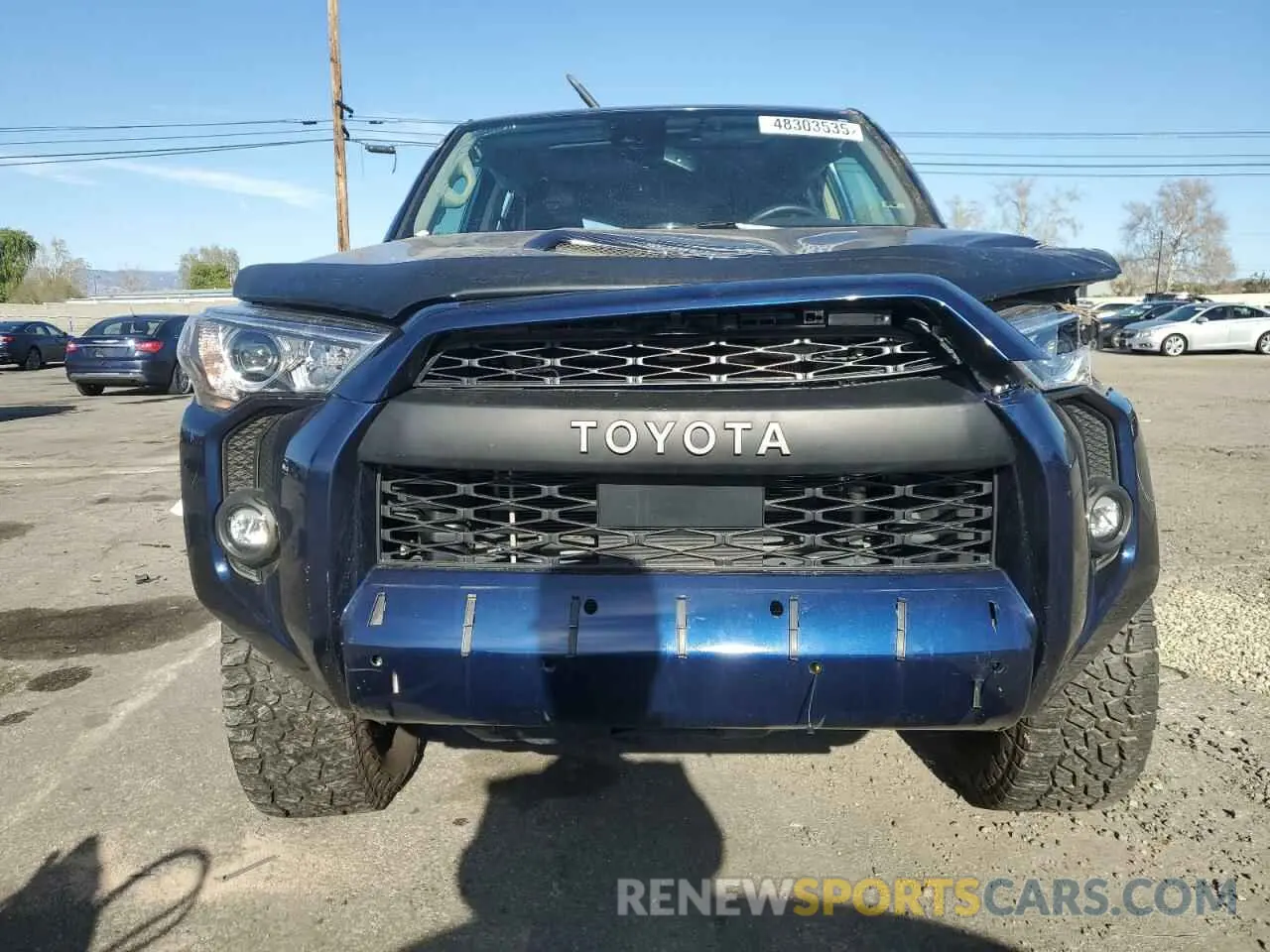 5 Photograph of a damaged car JTERU5JR1M5845692 TOYOTA 4RUNNER 2021