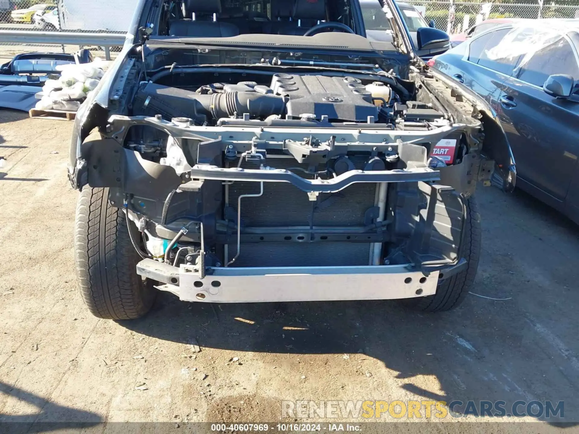 6 Photograph of a damaged car JTERU5JR1M5855560 TOYOTA 4RUNNER 2021