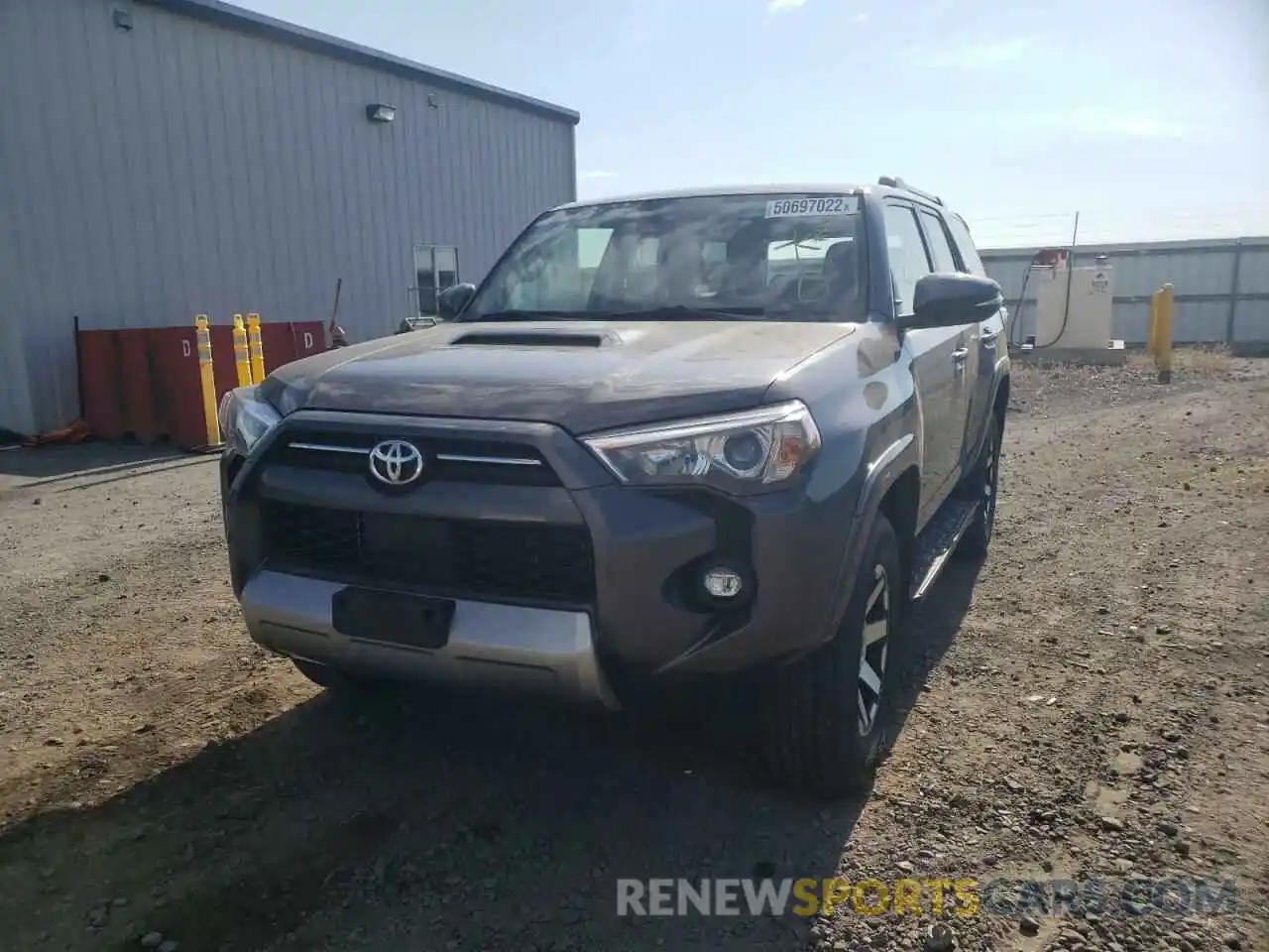 2 Photograph of a damaged car JTERU5JR1M5931584 TOYOTA 4RUNNER 2021