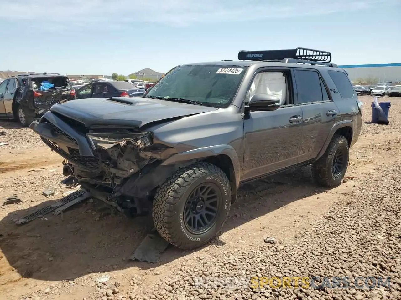 1 Photograph of a damaged car JTERU5JR3M5866141 TOYOTA 4RUNNER 2021