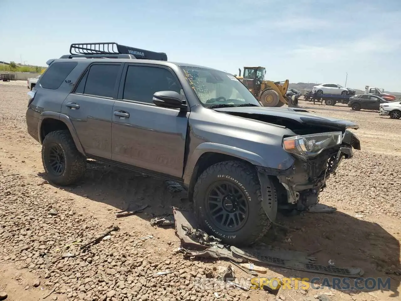4 Photograph of a damaged car JTERU5JR3M5866141 TOYOTA 4RUNNER 2021