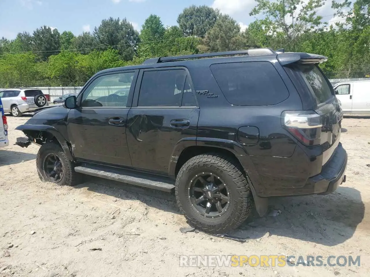 2 Photograph of a damaged car JTERU5JR3M5915631 TOYOTA 4RUNNER 2021