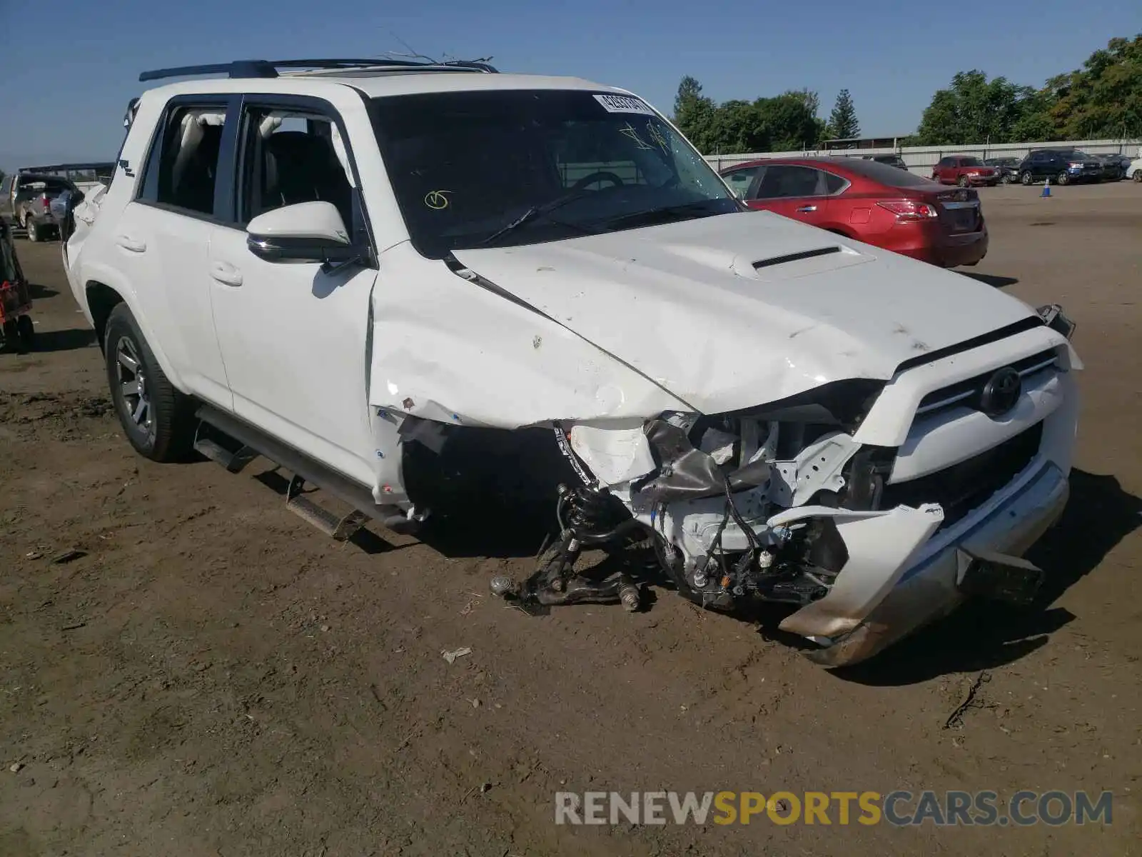 1 Photograph of a damaged car JTERU5JR3M5917248 TOYOTA 4RUNNER 2021