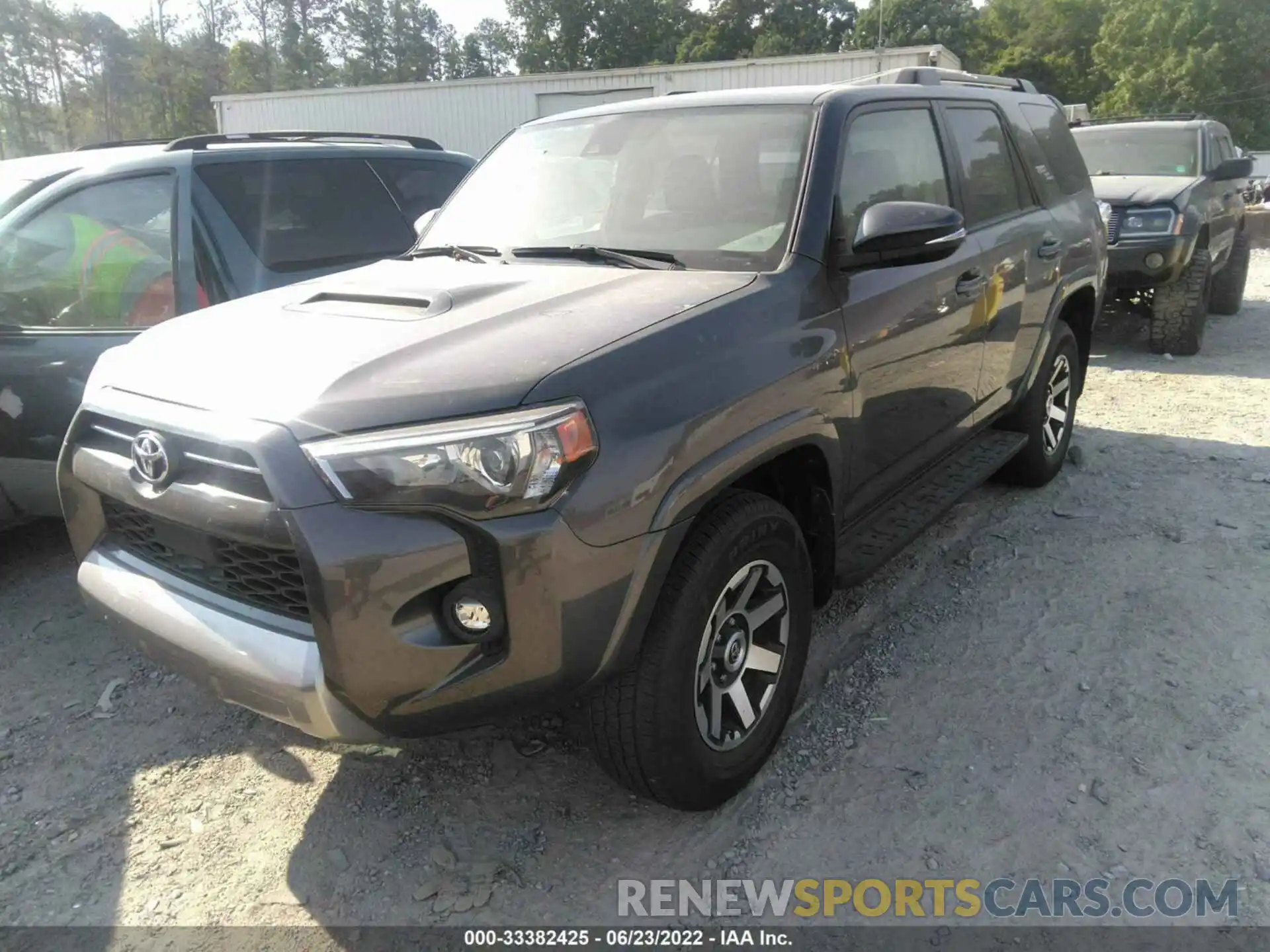 2 Photograph of a damaged car JTERU5JR3M5920716 TOYOTA 4RUNNER 2021