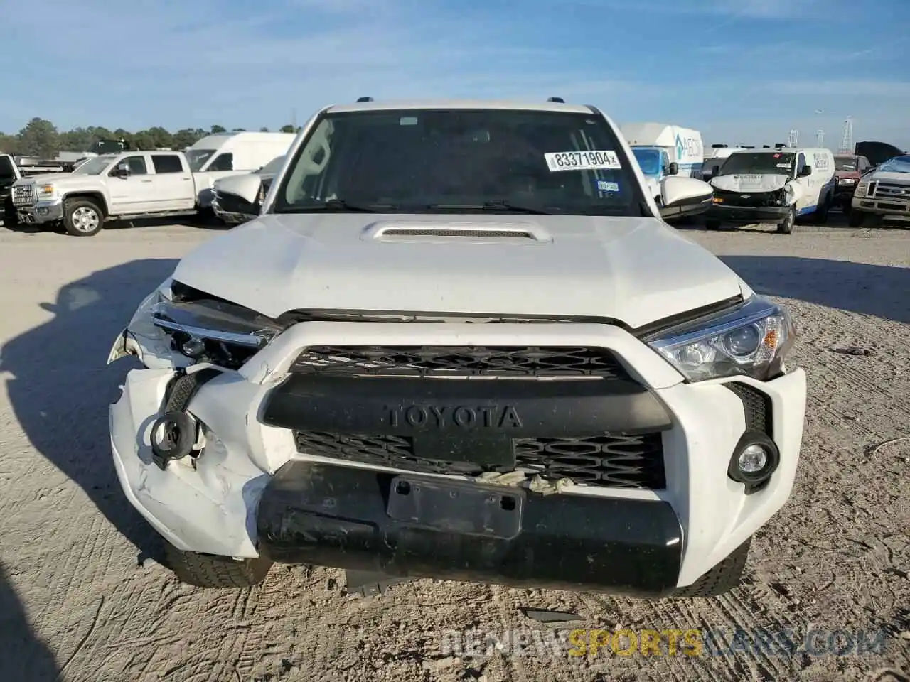 5 Photograph of a damaged car JTERU5JR3M5931327 TOYOTA 4RUNNER 2021