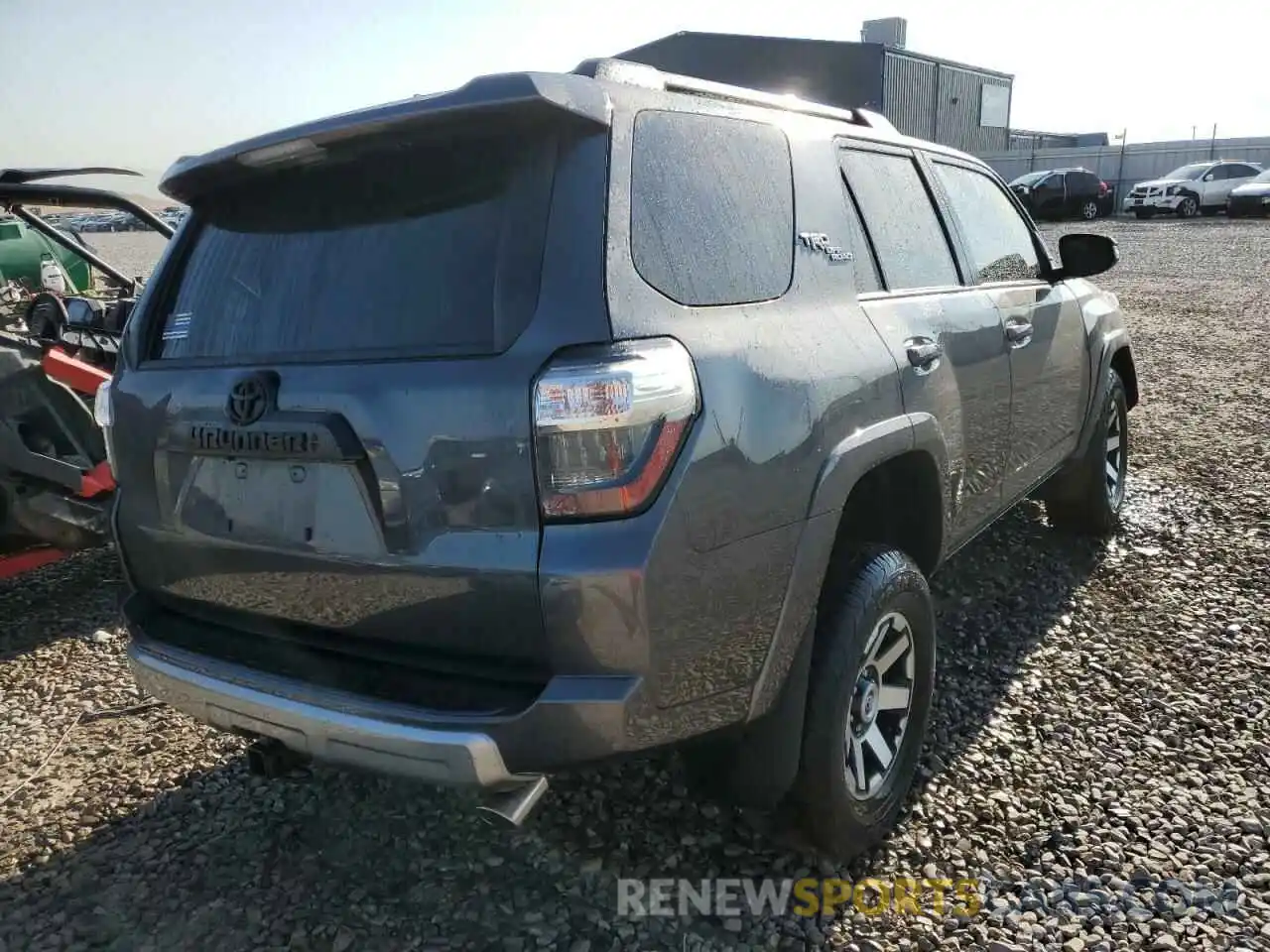 4 Photograph of a damaged car JTERU5JR4M5857299 TOYOTA 4RUNNER 2021