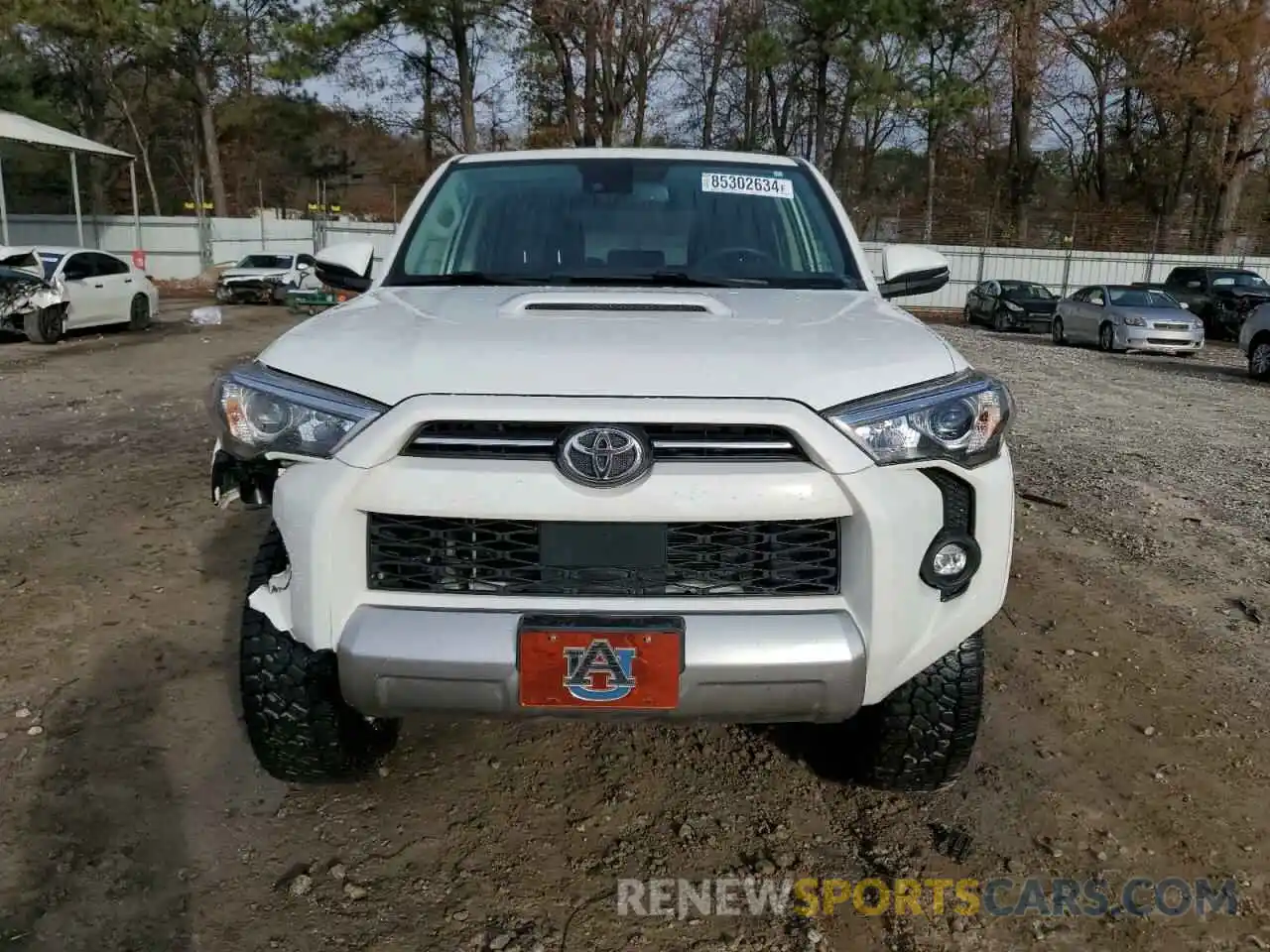 5 Photograph of a damaged car JTERU5JR4M5860249 TOYOTA 4RUNNER 2021