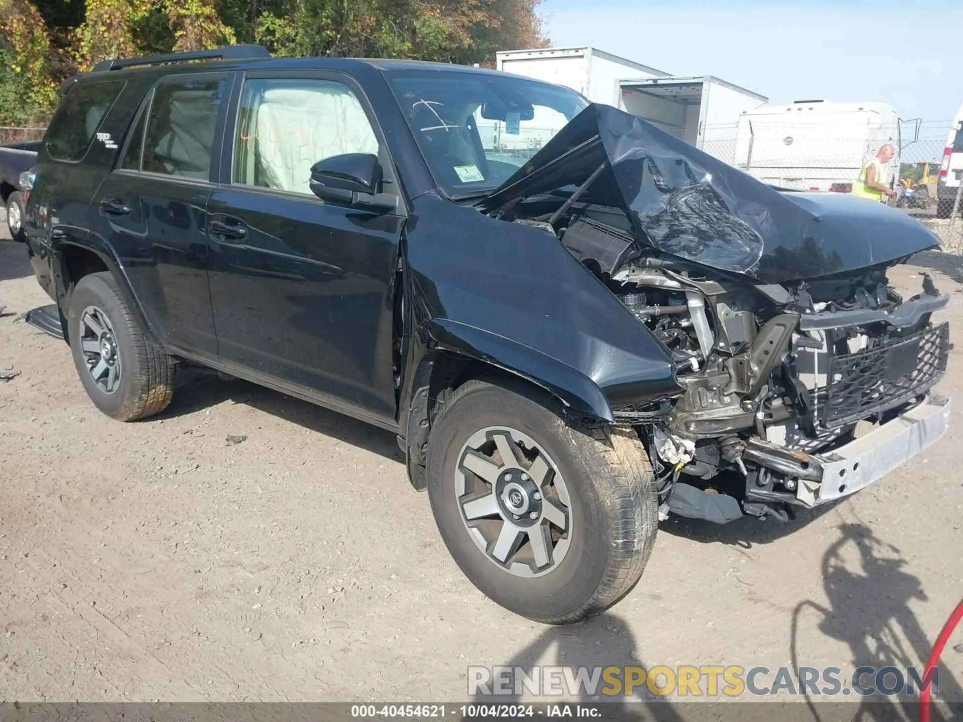 1 Photograph of a damaged car JTERU5JR4M5879237 TOYOTA 4RUNNER 2021