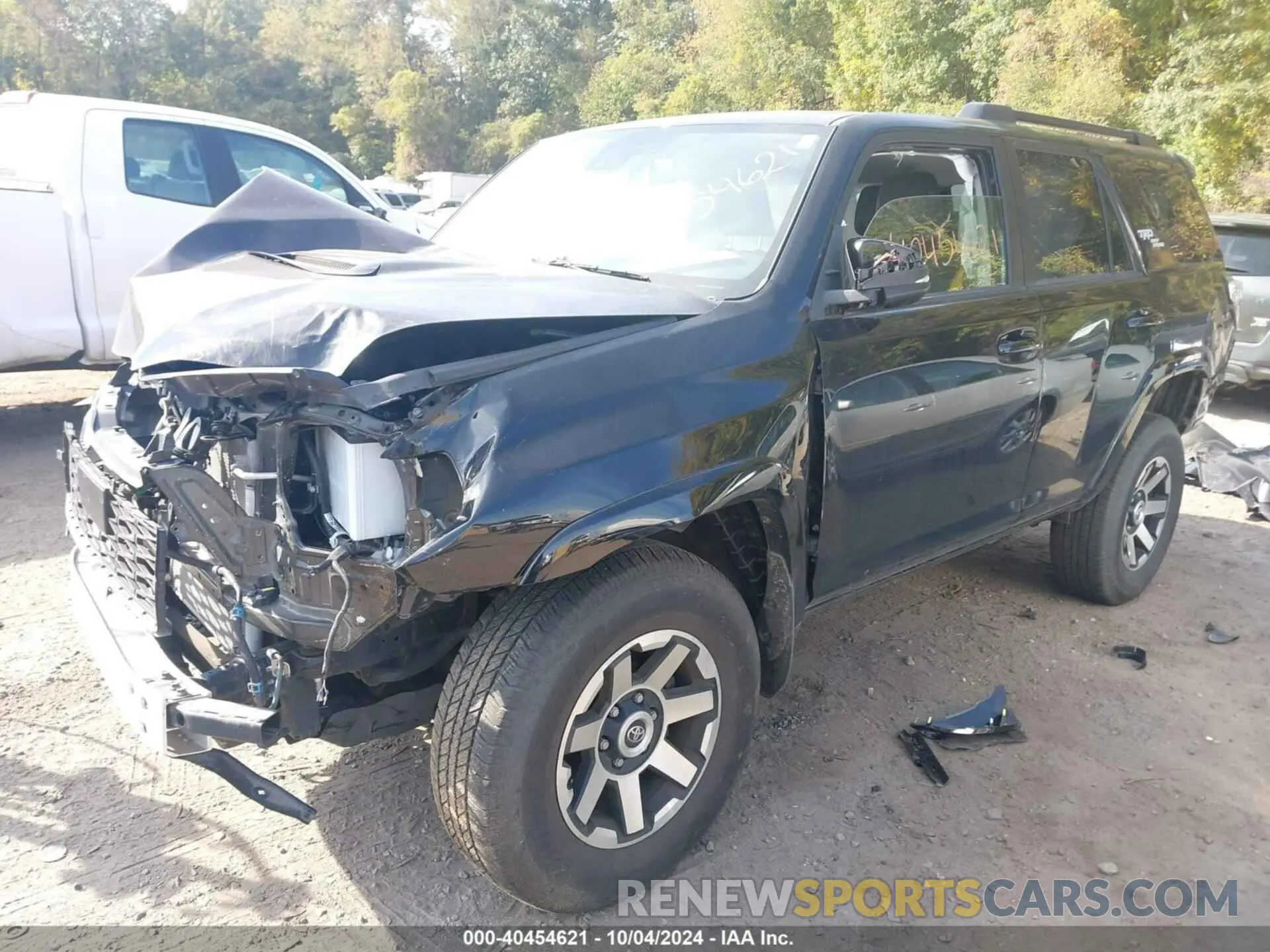 2 Photograph of a damaged car JTERU5JR4M5879237 TOYOTA 4RUNNER 2021