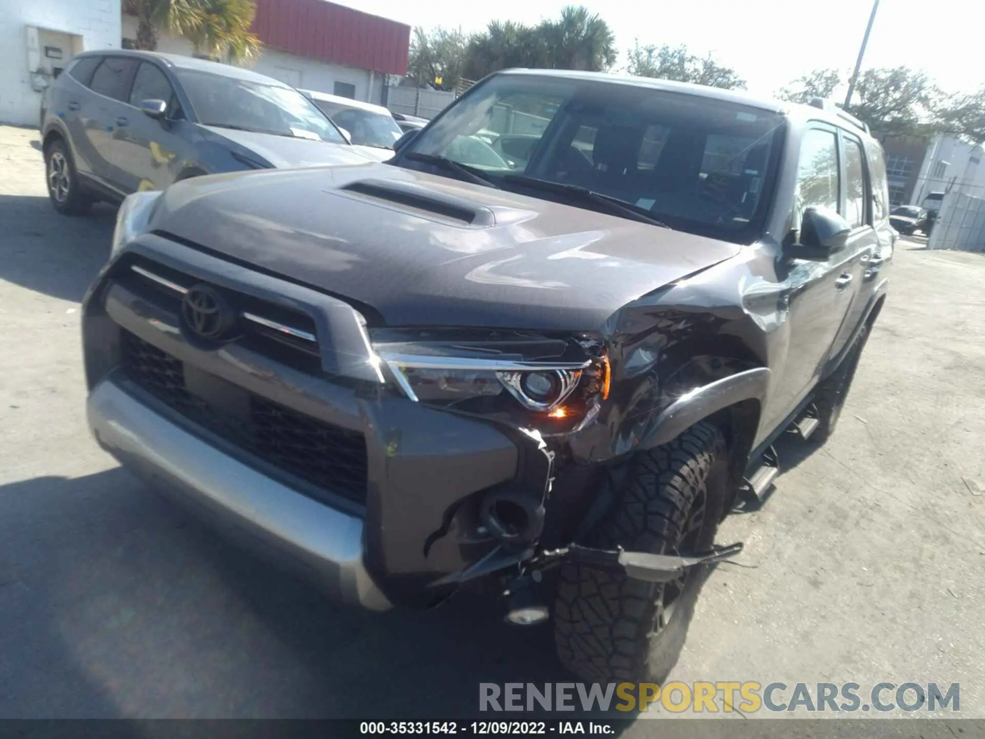 6 Photograph of a damaged car JTERU5JR4M5954597 TOYOTA 4RUNNER 2021