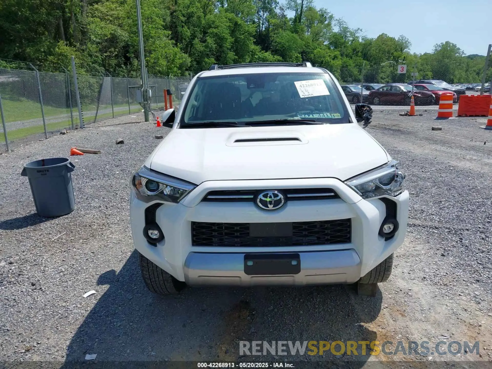 12 Photograph of a damaged car JTERU5JR5M5903979 TOYOTA 4RUNNER 2021
