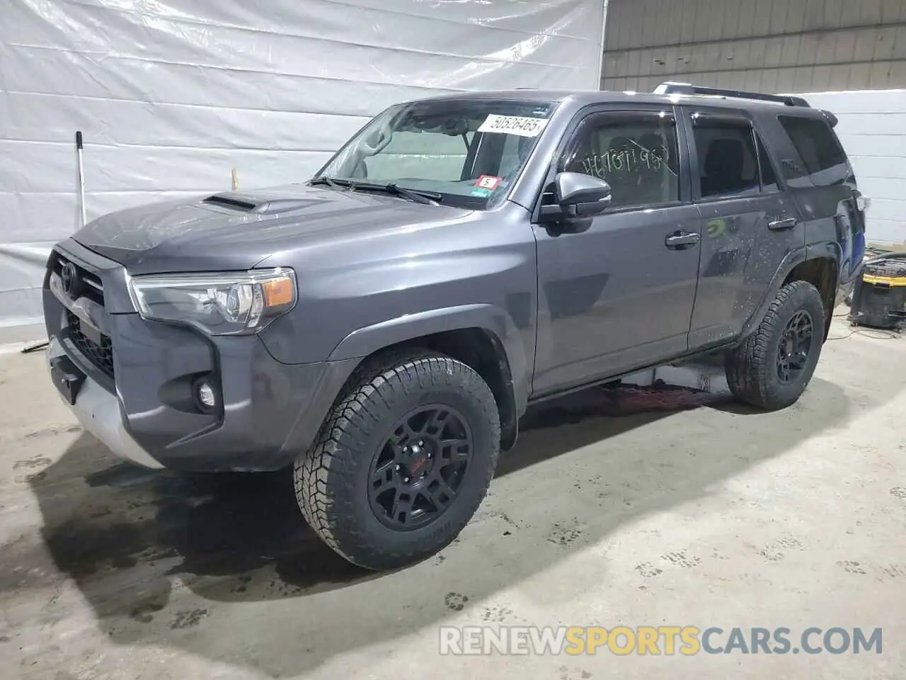 1 Photograph of a damaged car JTERU5JR7M5911940 TOYOTA 4RUNNER 2021