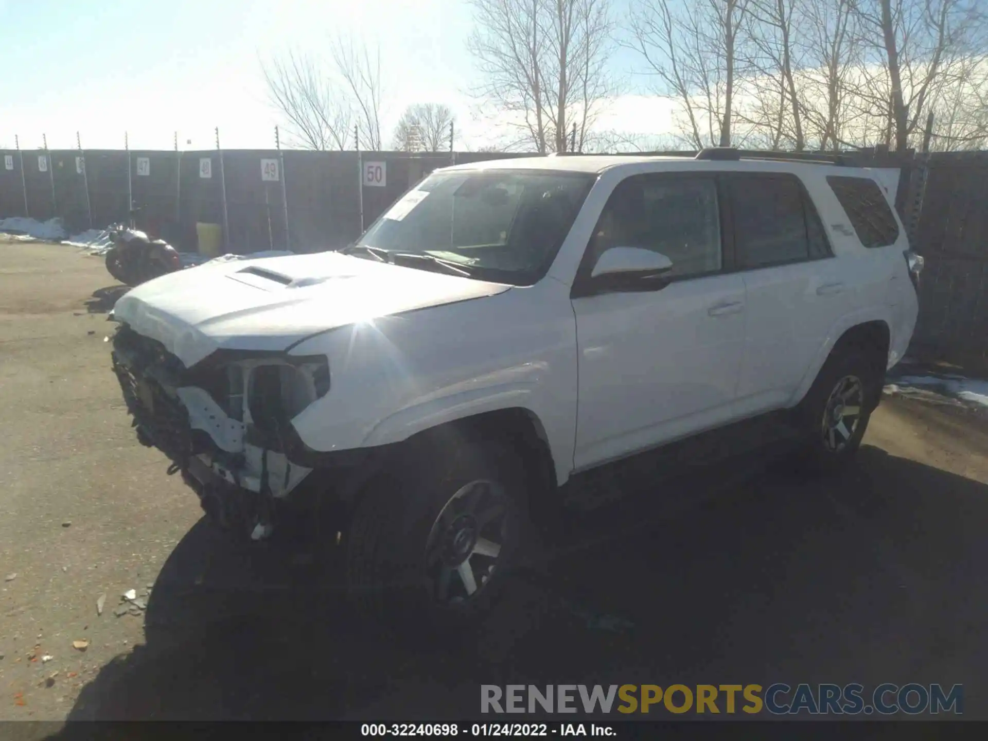 2 Photograph of a damaged car JTERU5JR7M5935526 TOYOTA 4RUNNER 2021