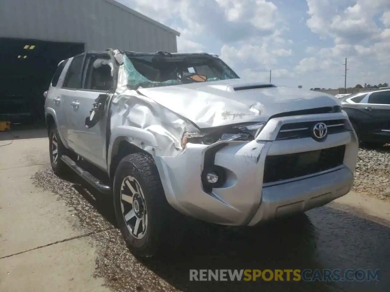 1 Photograph of a damaged car JTERU5JR8M5862263 TOYOTA 4RUNNER 2021