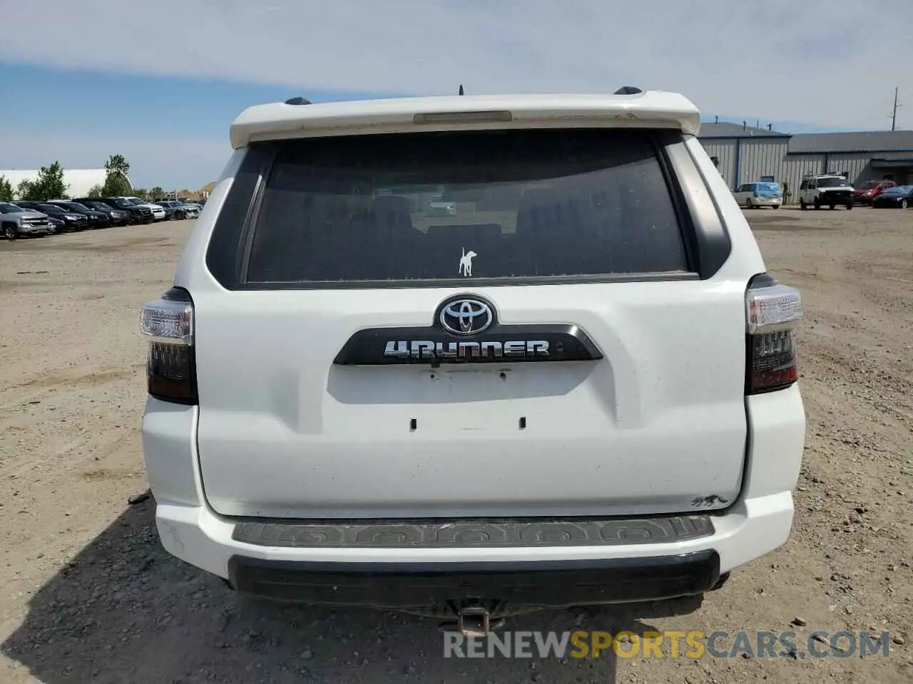 6 Photograph of a damaged car JTERU5JR9M5855080 TOYOTA 4RUNNER 2021
