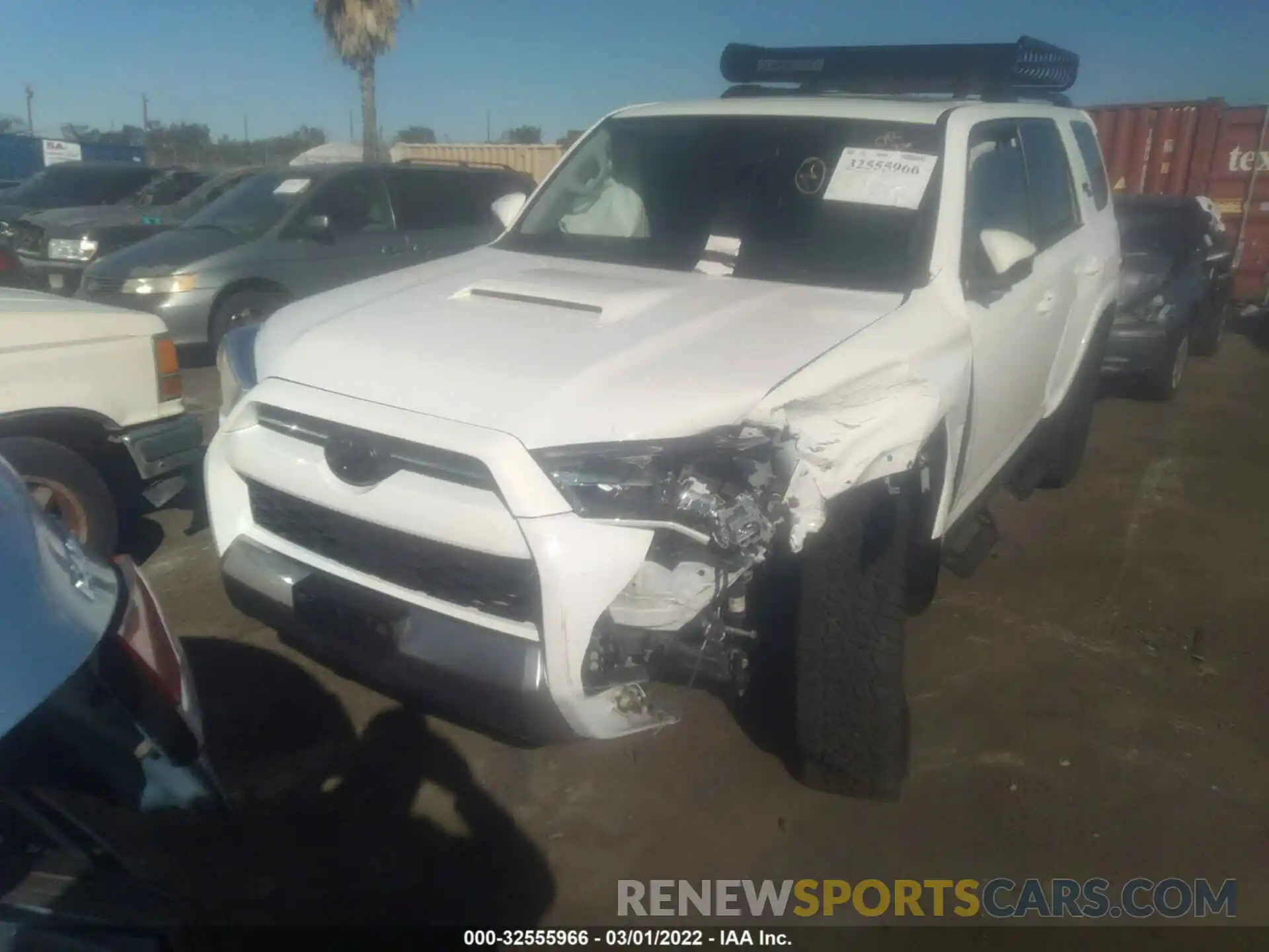 2 Photograph of a damaged car JTERU5JR9M5960511 TOYOTA 4RUNNER 2021