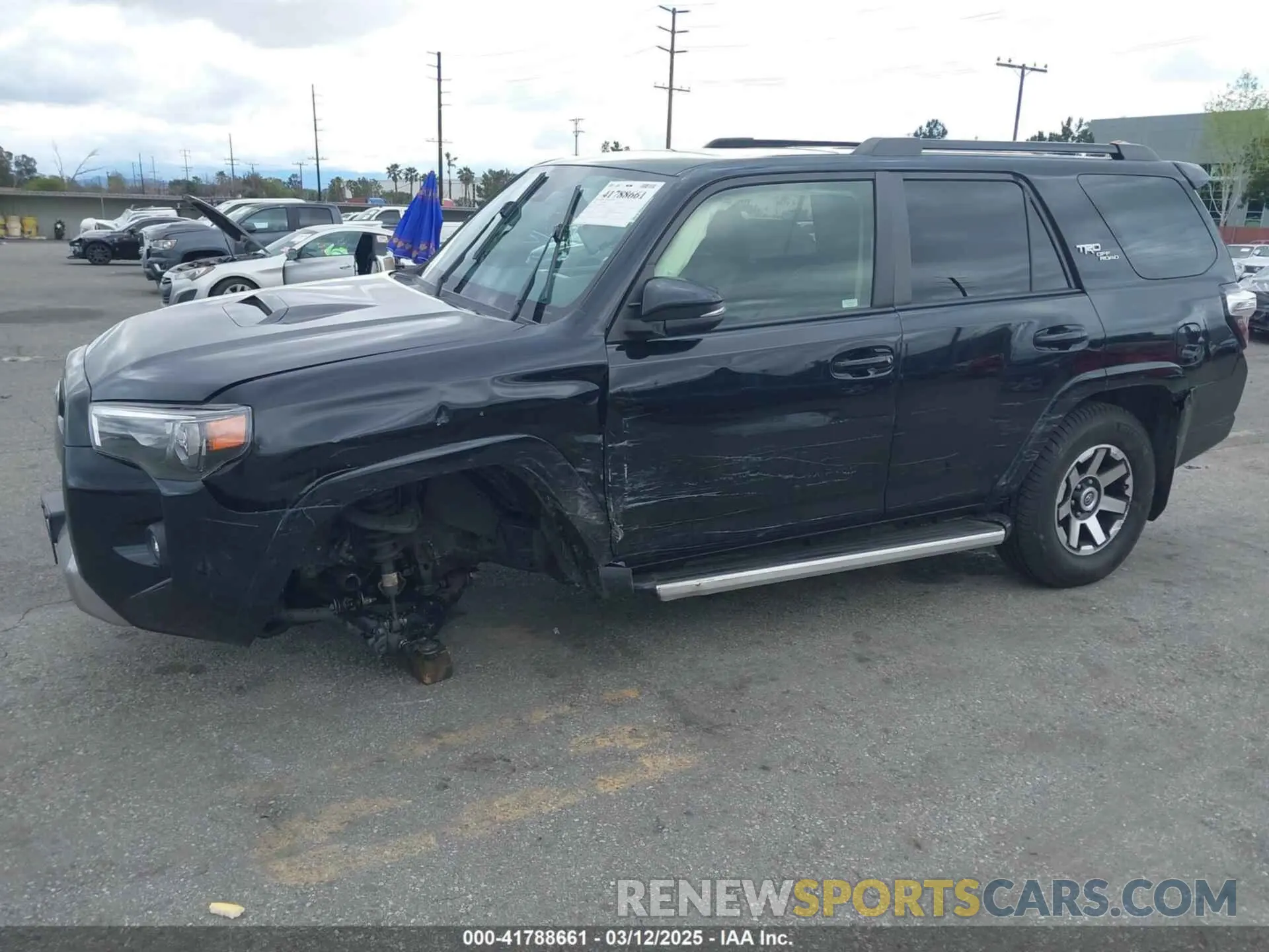 2 Photograph of a damaged car JTERU5JRXM5877816 TOYOTA 4RUNNER 2021