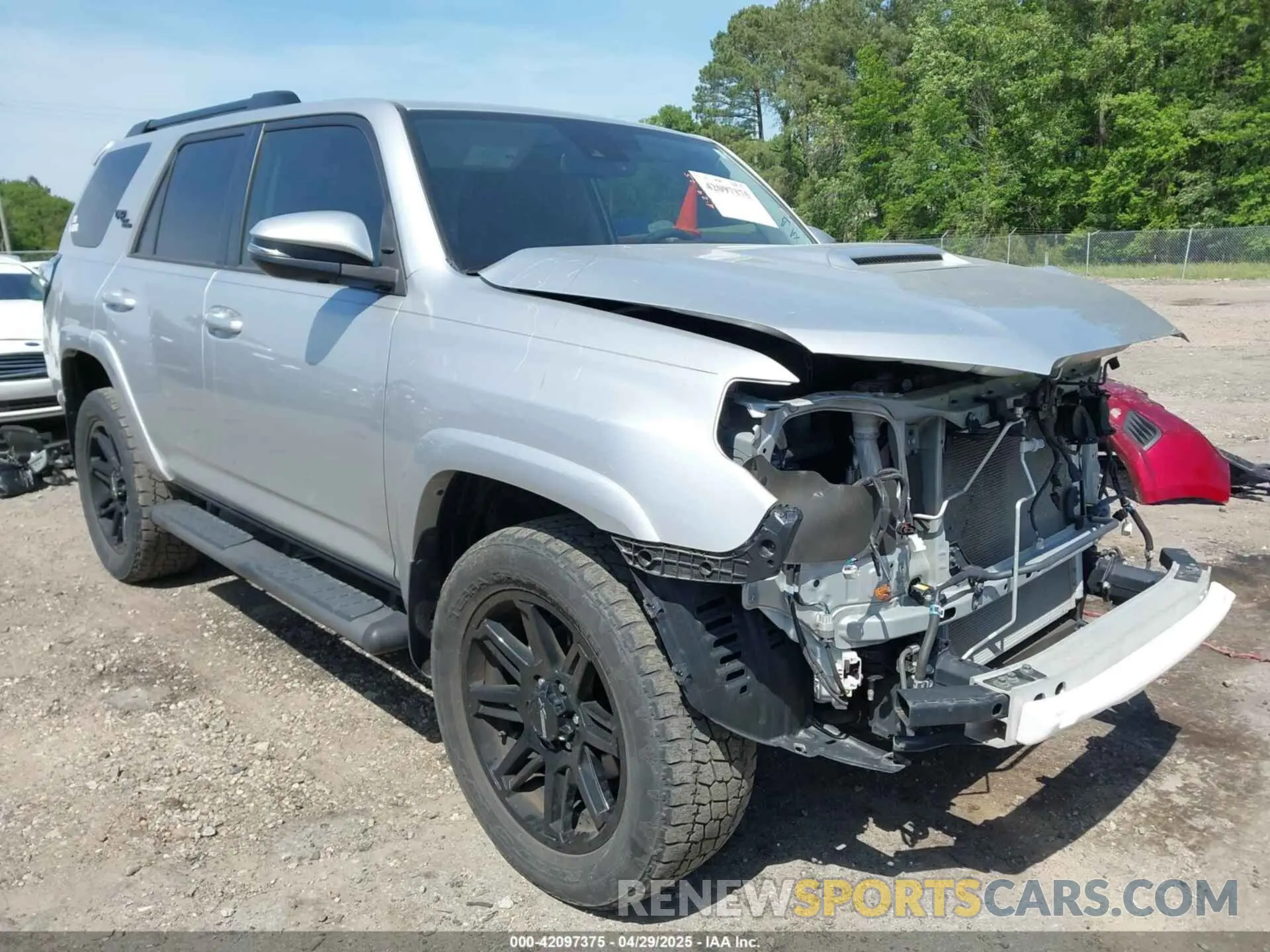 1 Photograph of a damaged car JTERU5JRXM5964177 TOYOTA 4RUNNER 2021