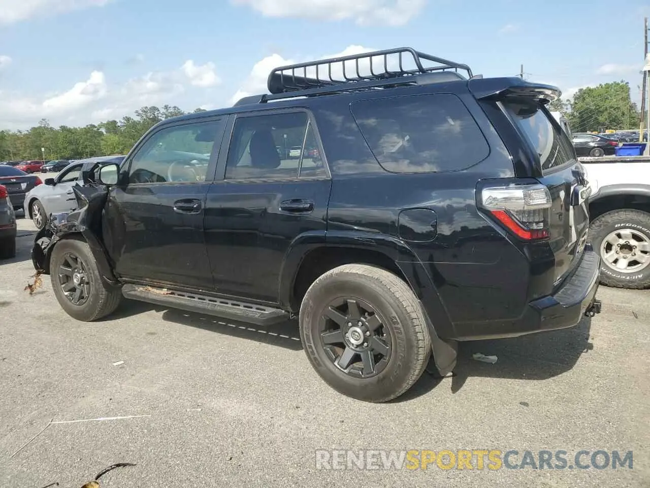 2 Photograph of a damaged car JTEZU5JR2M5232447 TOYOTA 4RUNNER 2021