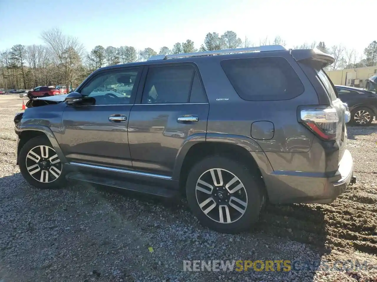 2 Photograph of a damaged car JTEDU5JR0N5258380 TOYOTA 4RUNNER 2022