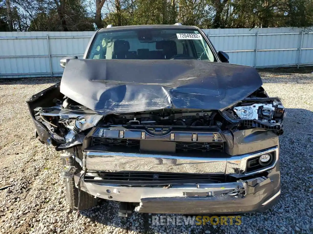 5 Photograph of a damaged car JTEDU5JR0N5258380 TOYOTA 4RUNNER 2022