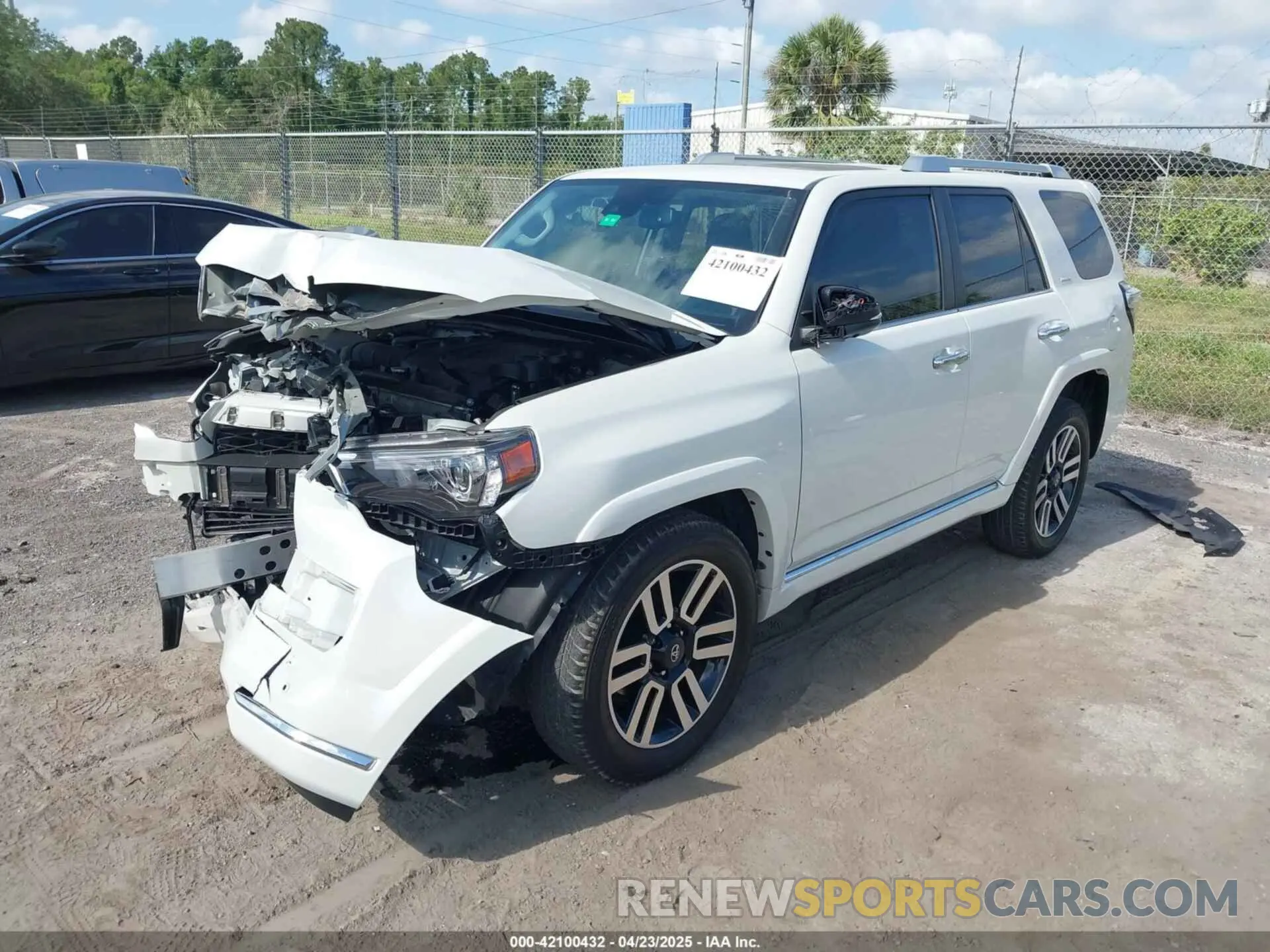 6 Photograph of a damaged car JTEDU5JR9N5265778 TOYOTA 4RUNNER 2022