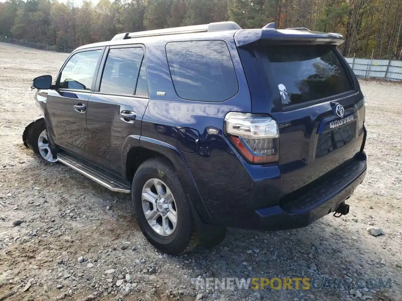 3 Photograph of a damaged car JTEEU5JR0N5273109 TOYOTA 4RUNNER 2022