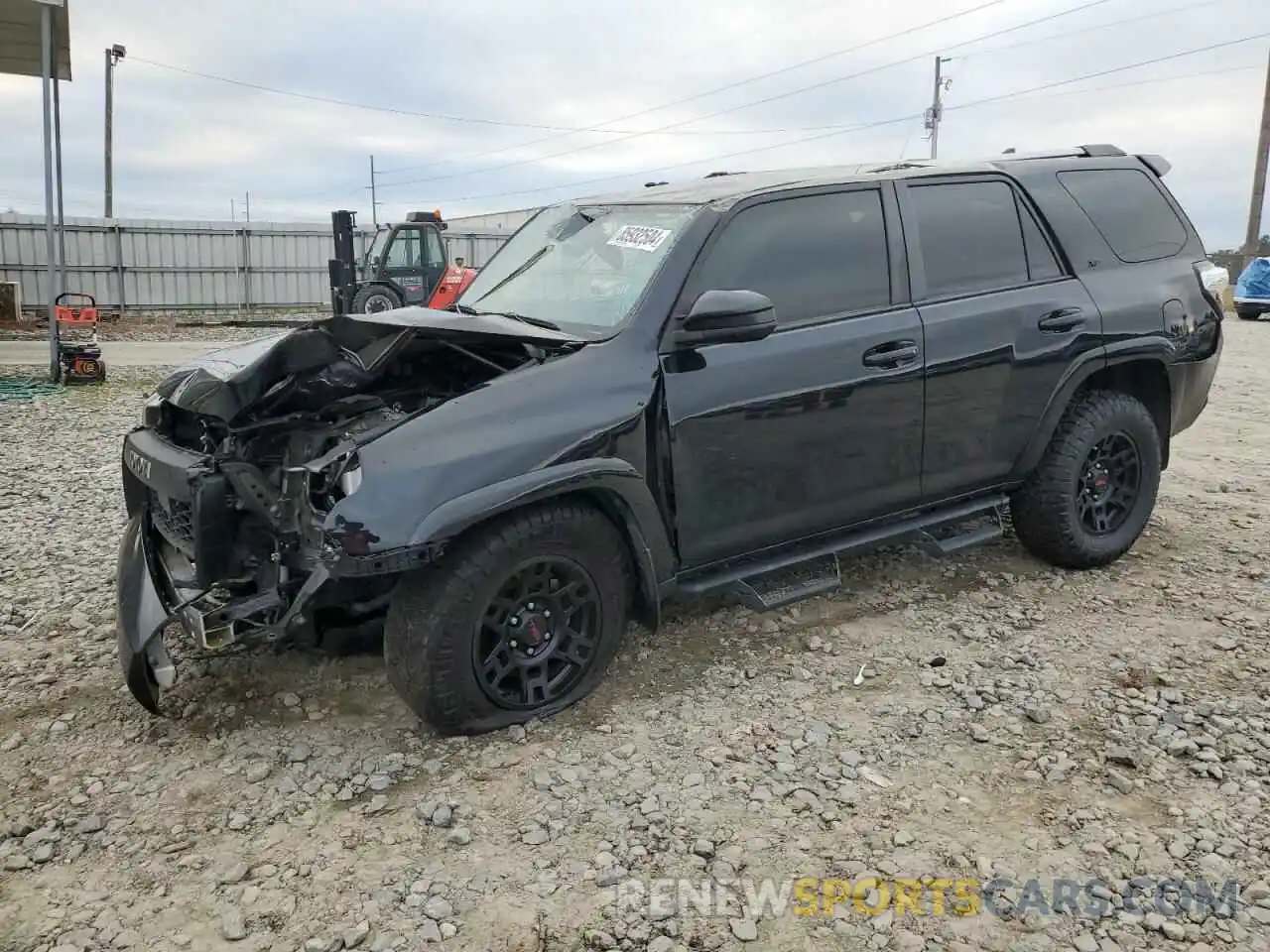 1 Photograph of a damaged car JTEEU5JR1N5258697 TOYOTA 4RUNNER 2022