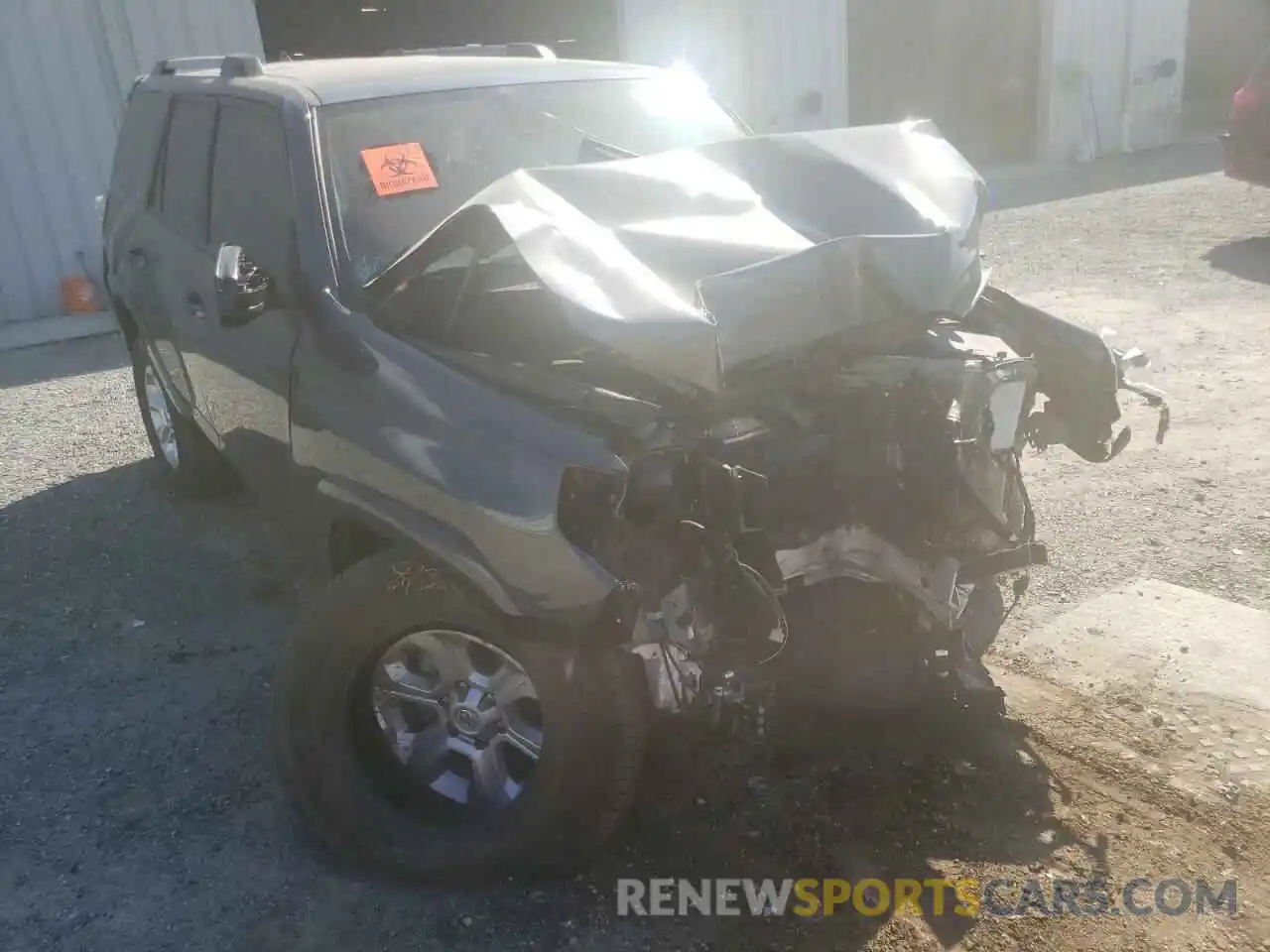 9 Photograph of a damaged car JTEEU5JR1N5275550 TOYOTA 4RUNNER 2022