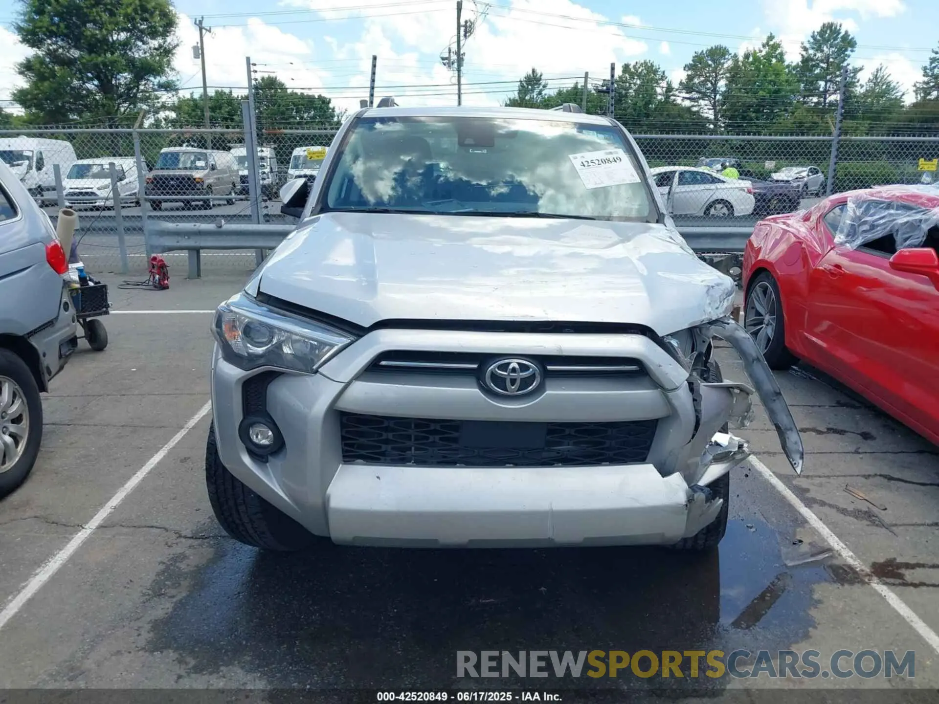 12 Photograph of a damaged car JTEEU5JR2N5252844 TOYOTA 4RUNNER 2022