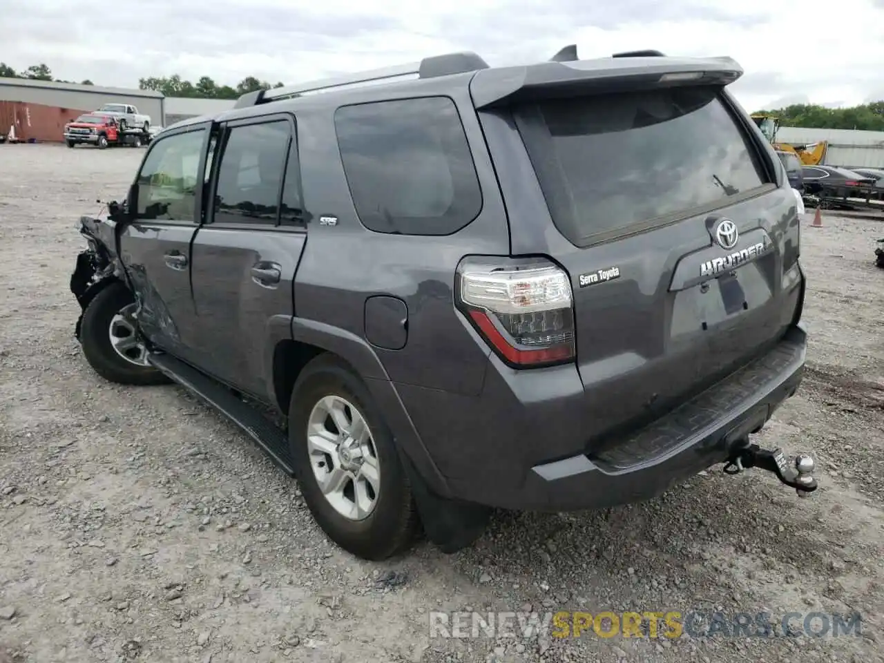 3 Photograph of a damaged car JTEEU5JR2N5261088 TOYOTA 4RUNNER 2022