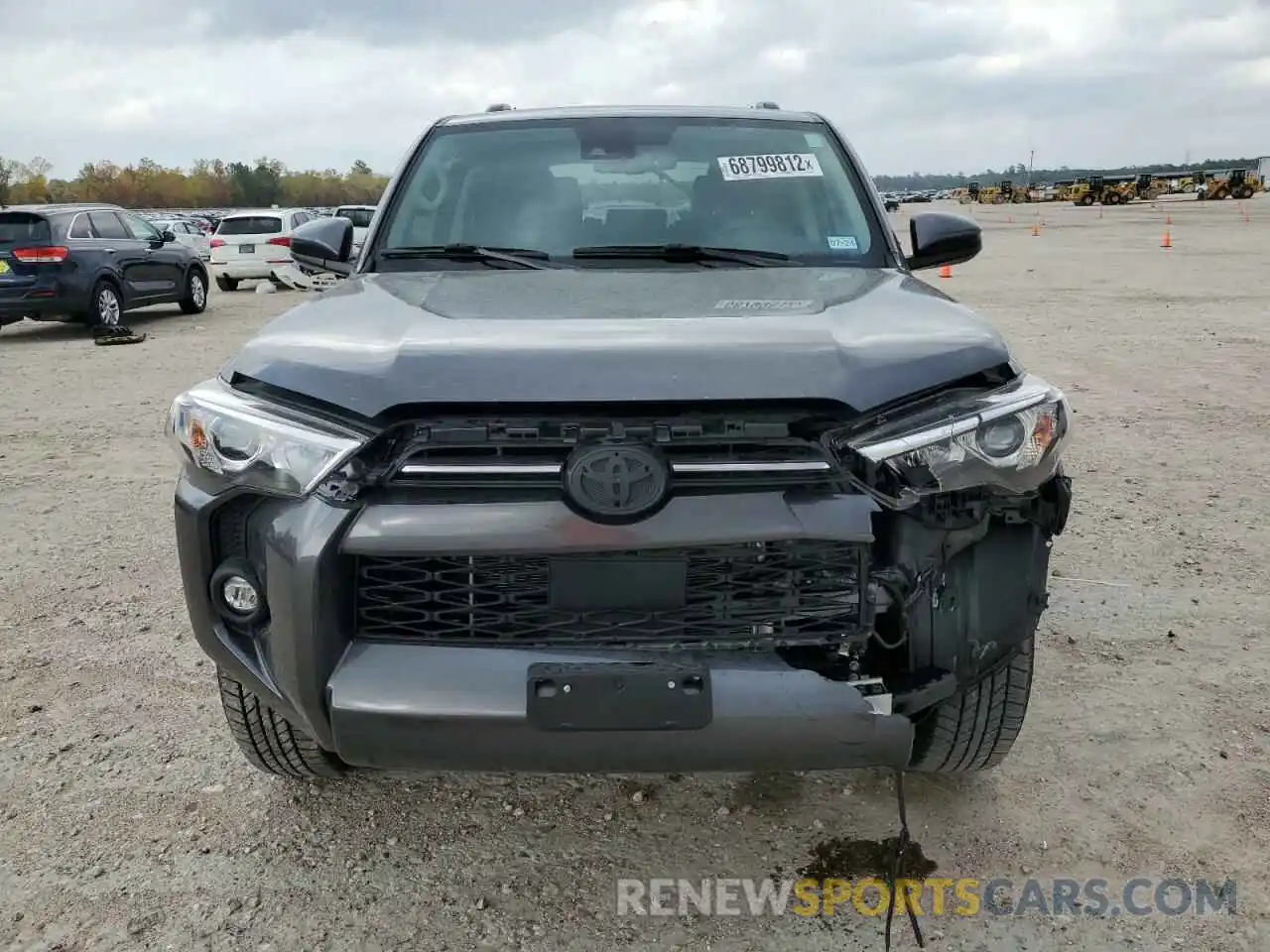 5 Photograph of a damaged car JTEEU5JR3N5272990 TOYOTA 4RUNNER 2022