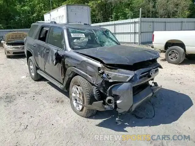 11 Photograph of a damaged car JTEEU5JR4N5259343 TOYOTA 4RUNNER 2022