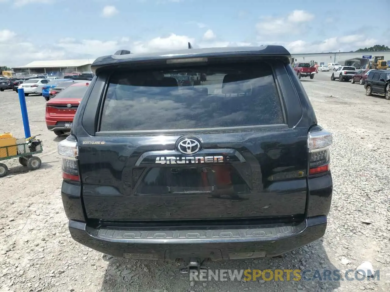 6 Photograph of a damaged car JTEEU5JR4N5260072 TOYOTA 4RUNNER 2022