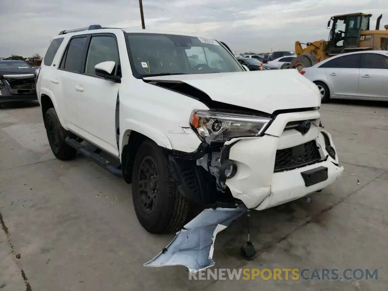 1 Photograph of a damaged car JTEEU5JR5N5251865 TOYOTA 4RUNNER 2022