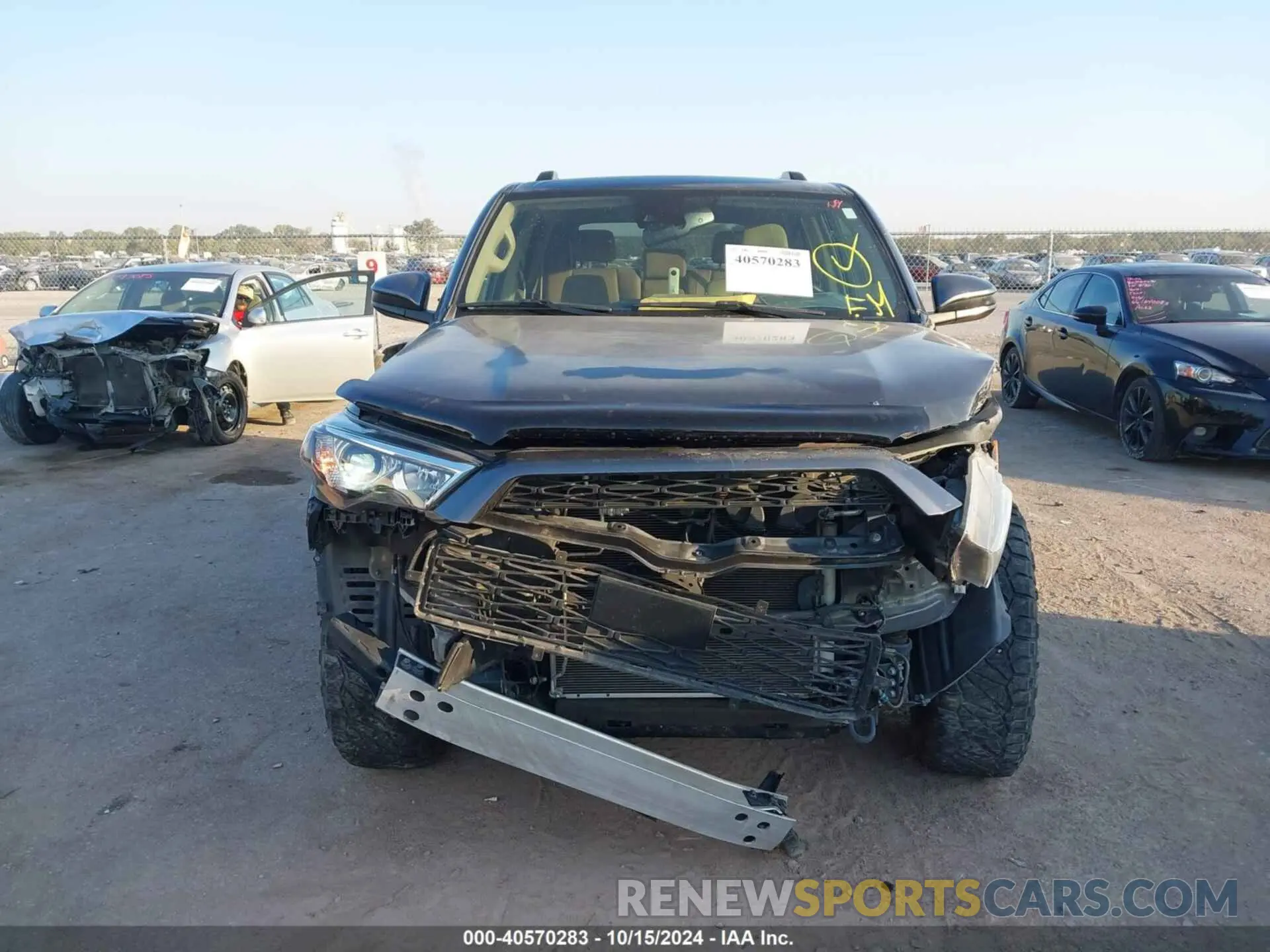 13 Photograph of a damaged car JTEEU5JR5N5253552 TOYOTA 4RUNNER 2022